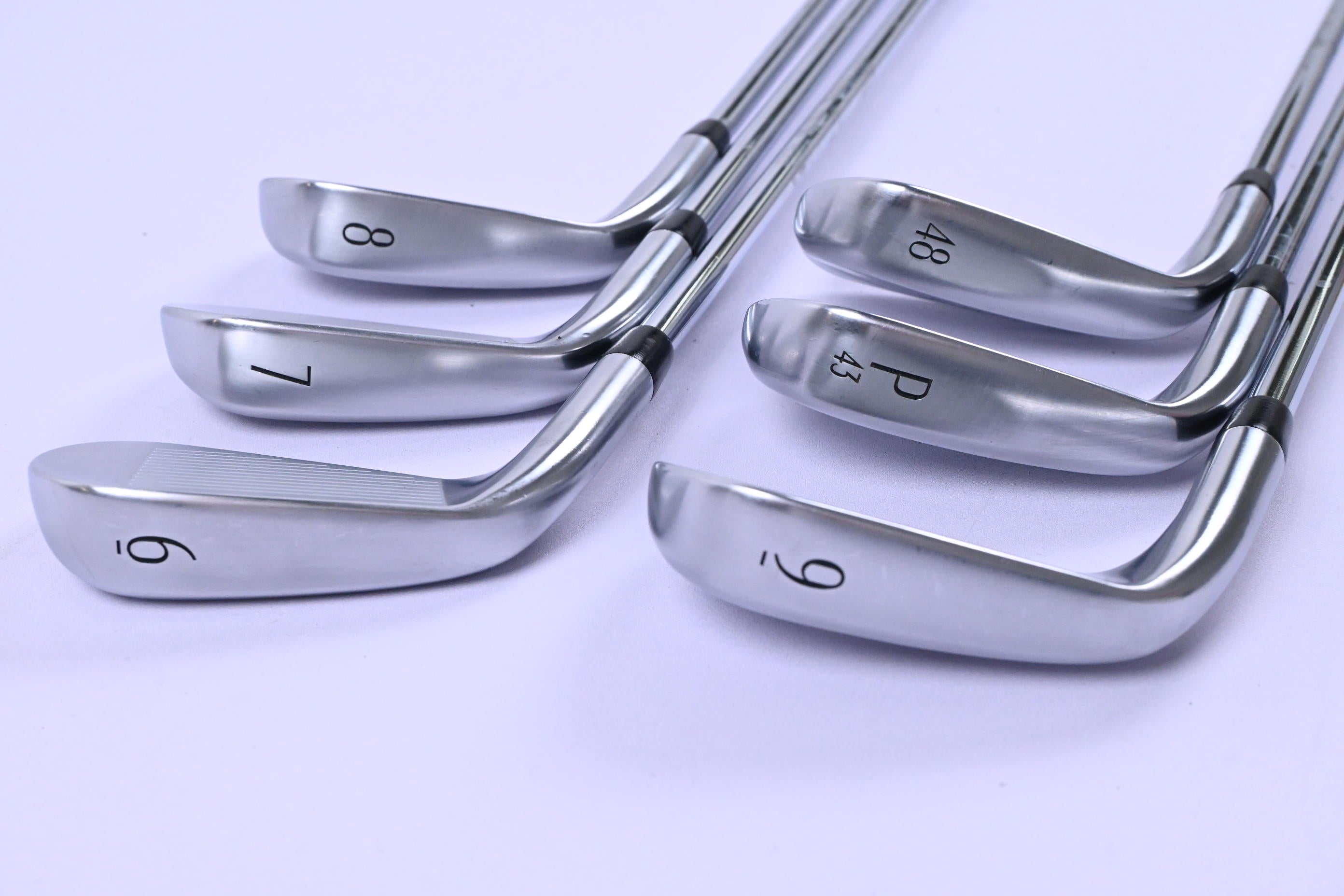 Titleist T350 2025 Irons / 6-PW+GW / Regular Flex AMT Black Shafts