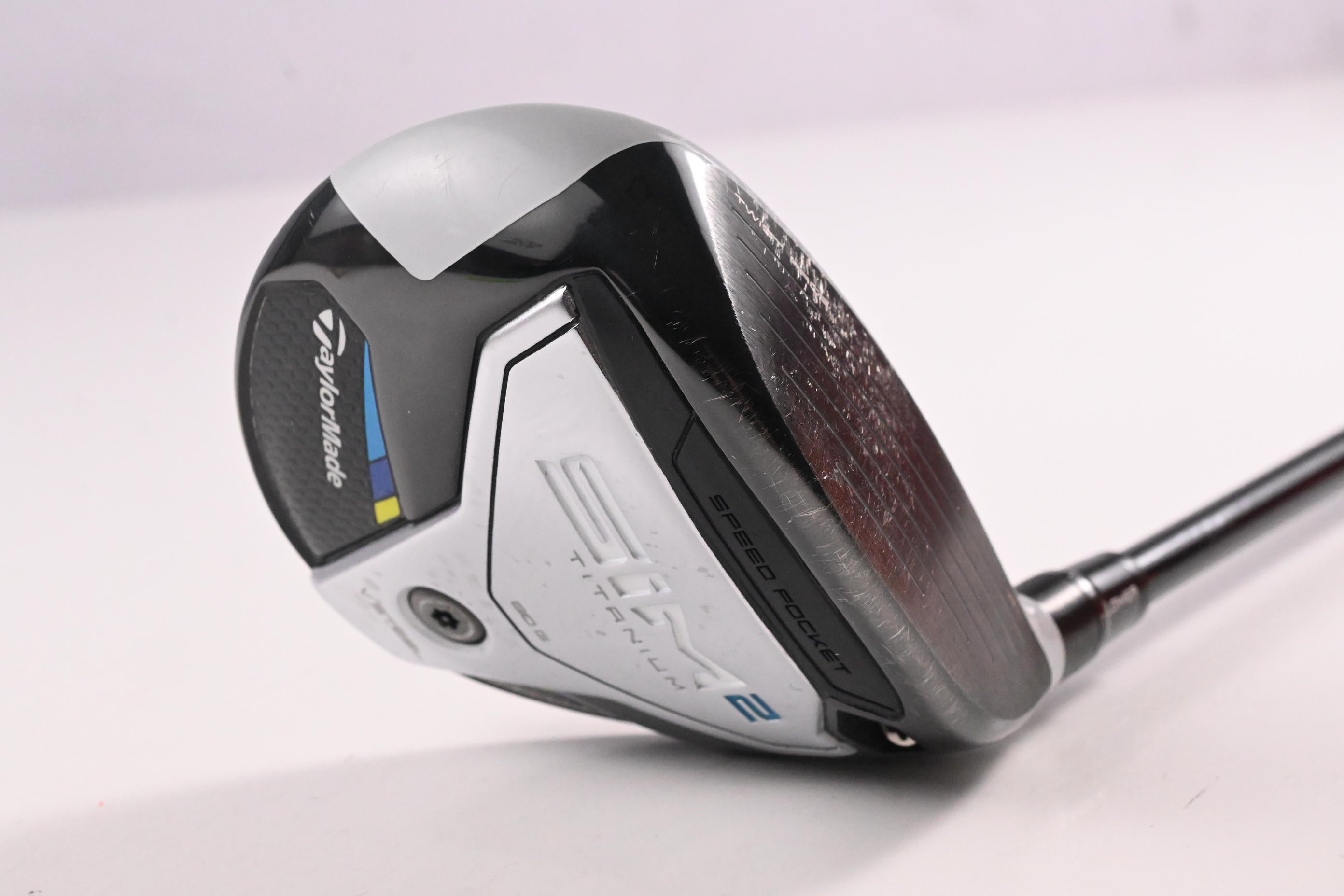 Taylormade SIM2 Ti #3 Wood / 15 Degree / Stiff Flex Tensei AV Blue 65 Shaft