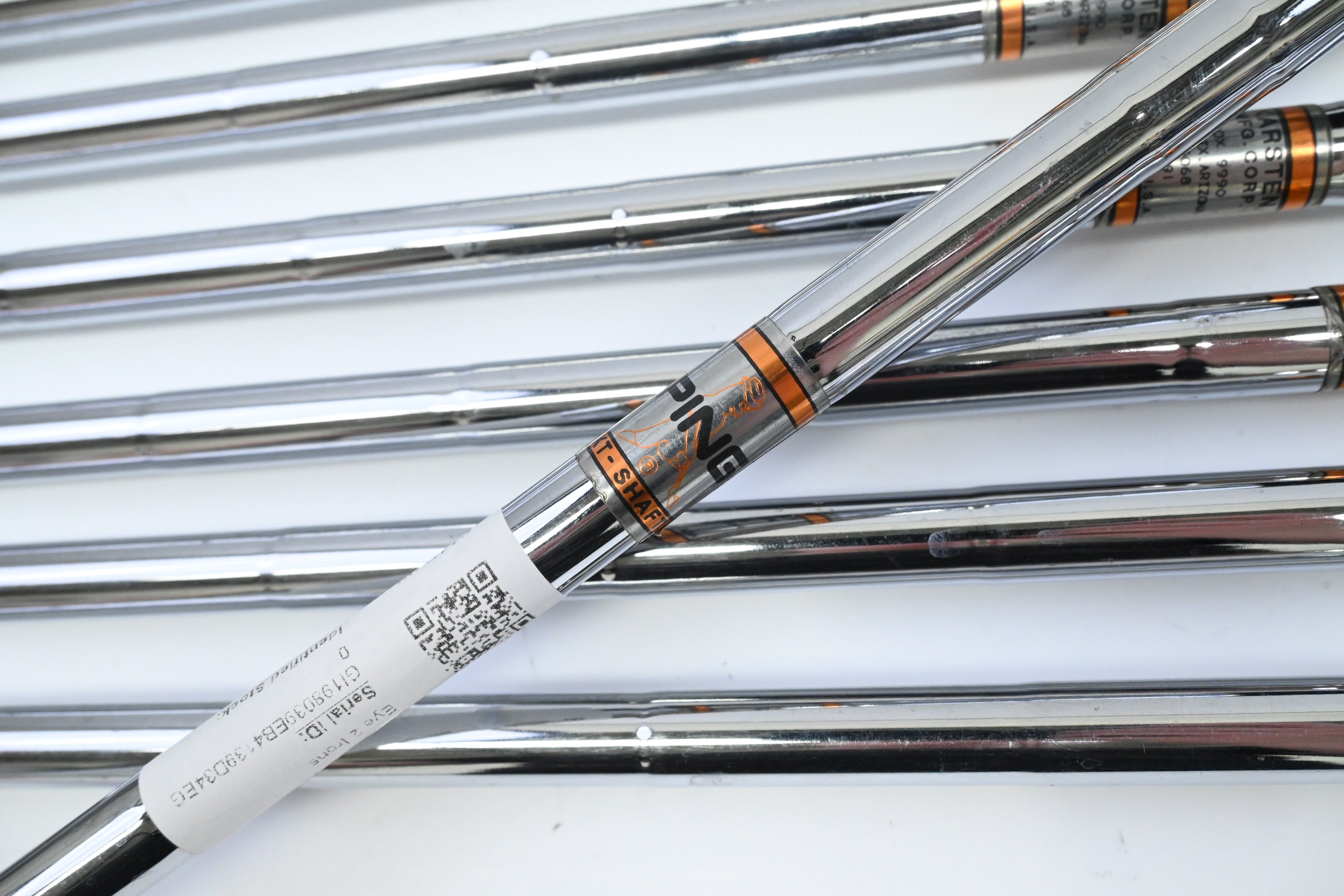 Ping Eye 2+ Irons / 3-PW+SW / Black Dot / Stiff Flex Ping KT Shafts