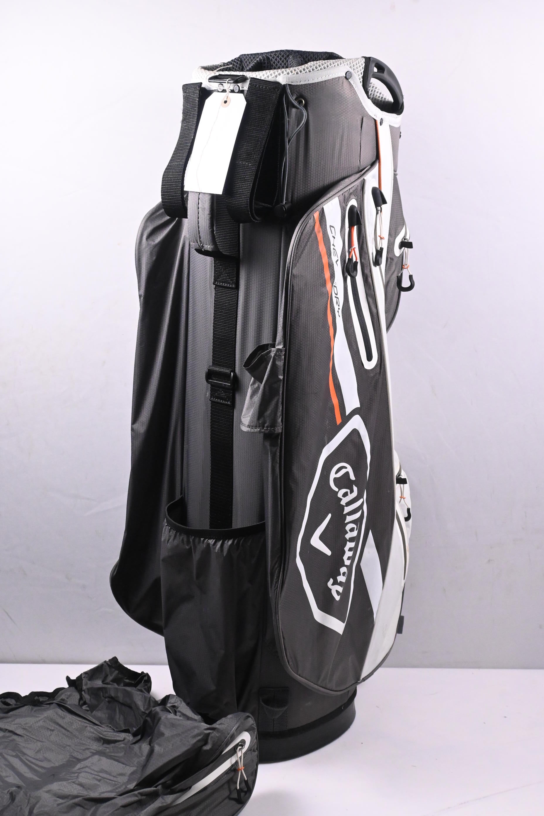 Callaway Chev 14 Dry Cart Bag / 14-Way Divider / Grey, White