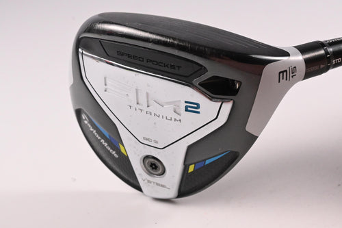Taylormade SIM2 Ti #3 Wood / 15 Degree / Stiff Flex Tensei AV Blue 65 Shaft
