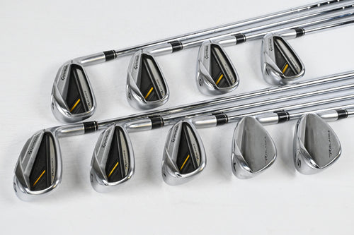 TaylorMade Rocketbladez Irons / 4-PW+GW+SW / Regular Flex RocketFuel Steel 85