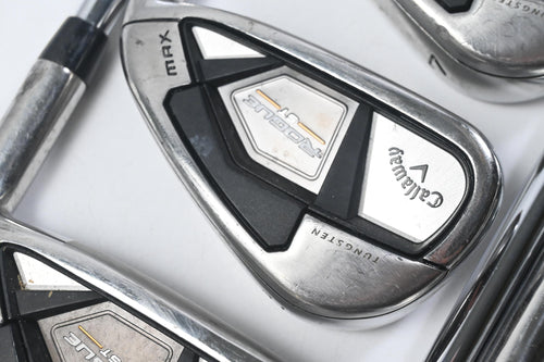 Callaway Rogue ST Max Irons / 5-PW+GW / Stiff Flex Elevate MPH 95 Shafts