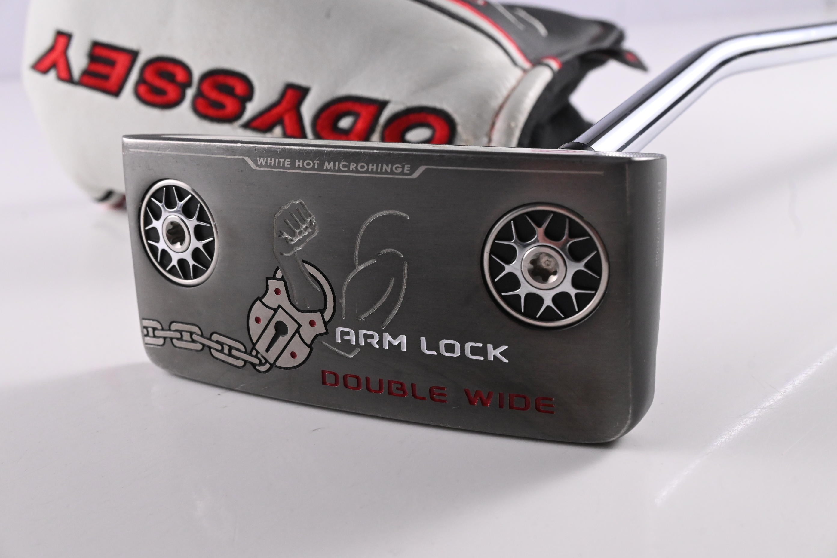 Odyssey V-Line Armlock Double Wide Putter / 39 Inch