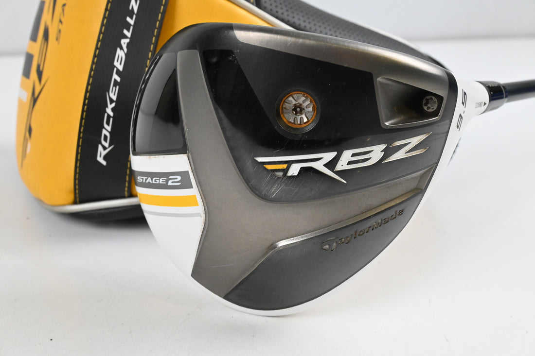 Taylormade RBZ Stage 2 Driver / 9.5 Degree / Stiff Flex Fujikura RocketFuel 50