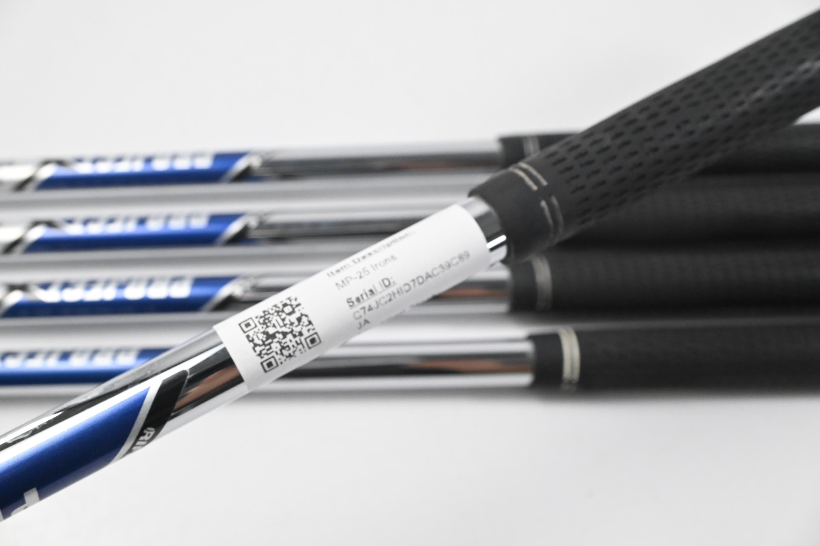 Left Hand Mizuno MP-25 Irons / 6-PW / Regular Flex Project X Rifle Shafts
