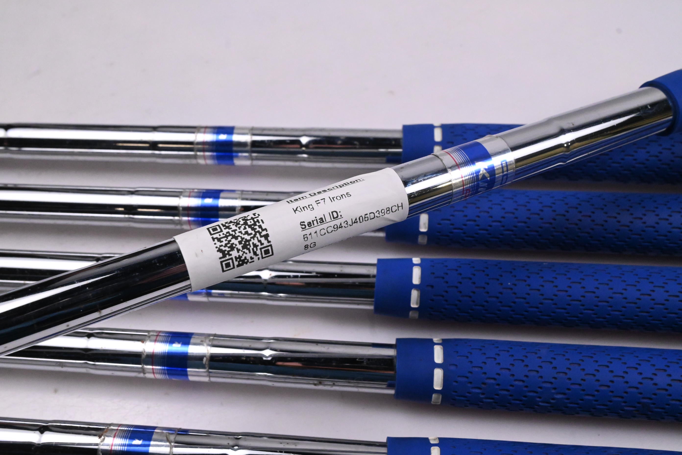 Cobra King F7 One Length Irons / 5-PW+GW / Regular Flex Cobra Shafts