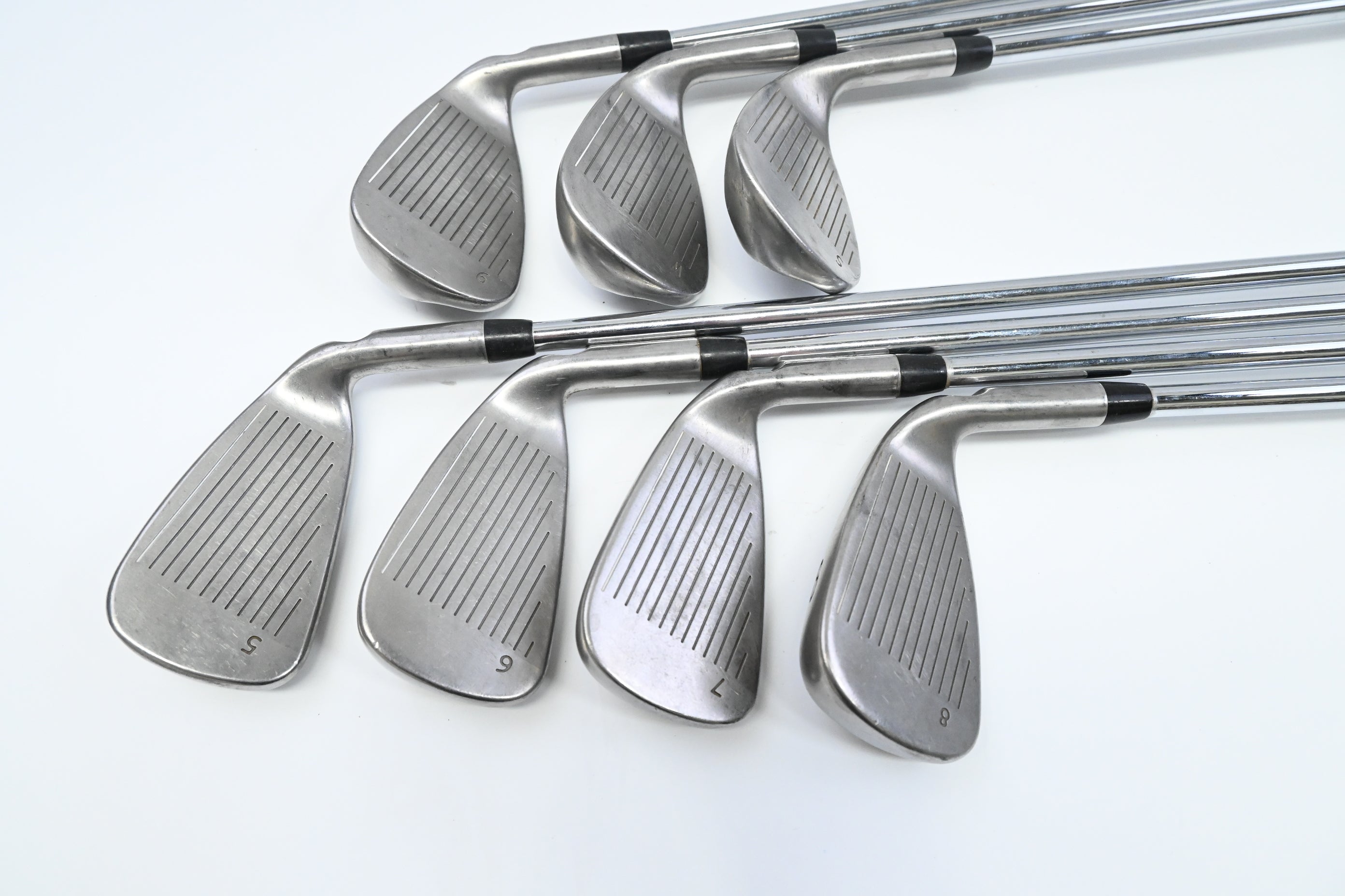 Left Hand Ping G Series Irons / 5-PW+SW / Yellow Dot / Regular Flex Ping AWT 2.0