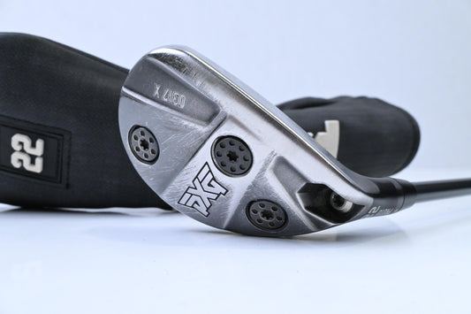 PXG 0317 X Prototype #4 Hybrid / 22 Degree / Stiff Flex HZRDUS Smoke Black 80