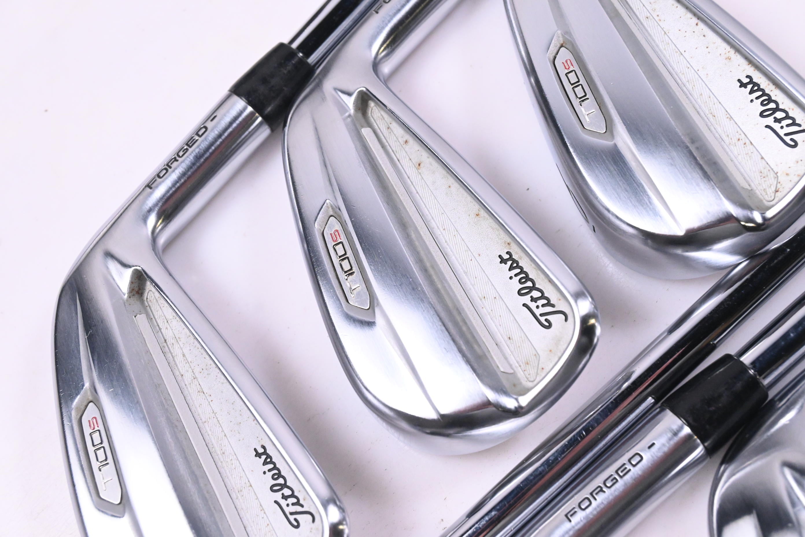 Titleist T100.S 2021 Irons / 4-PW / Stiff Flex AMT Black S300 Shafts