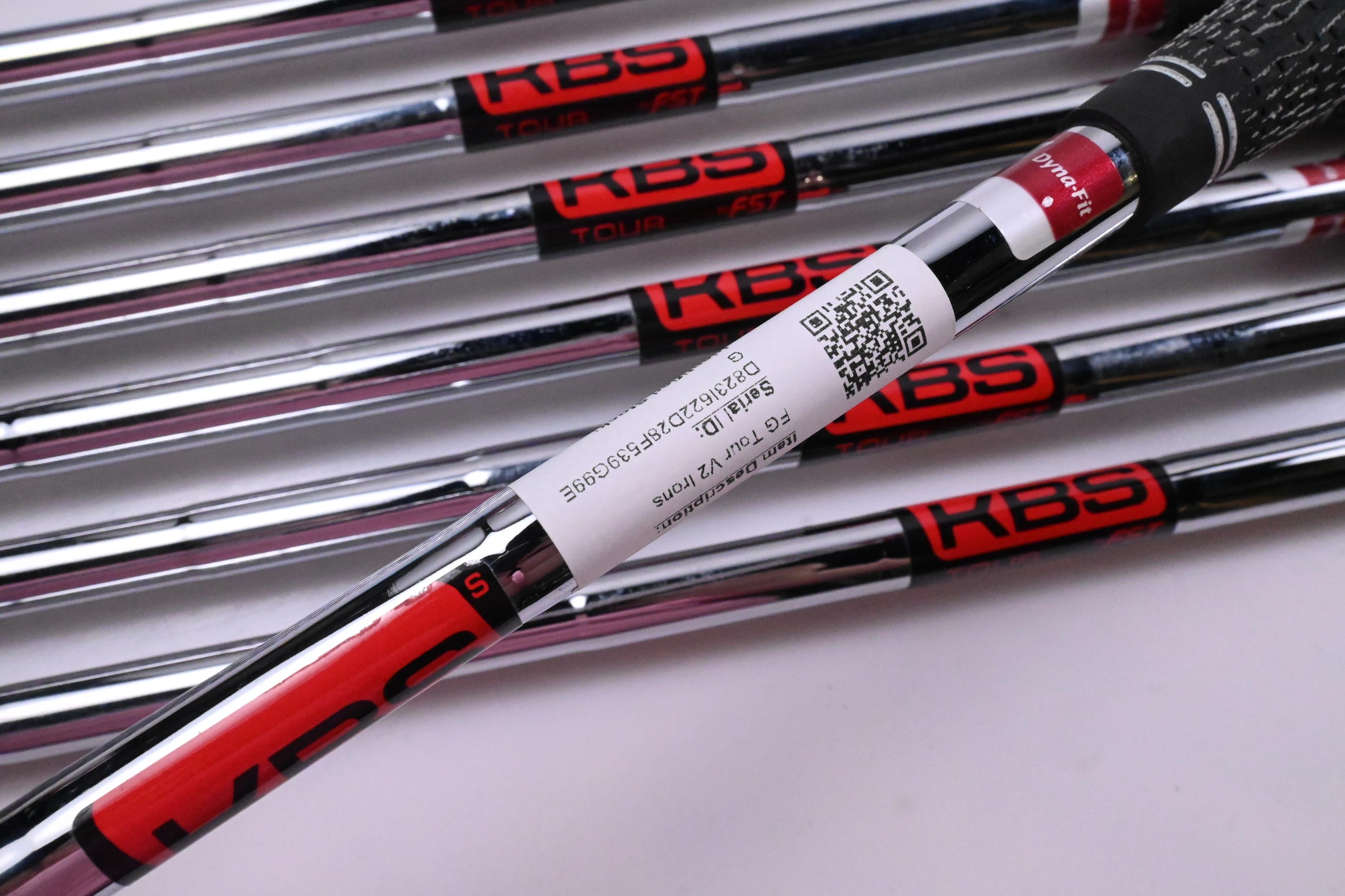 Wilson FG Tour V2 Irons / 4-PW / Stiff Flex KBS Tour Shafts