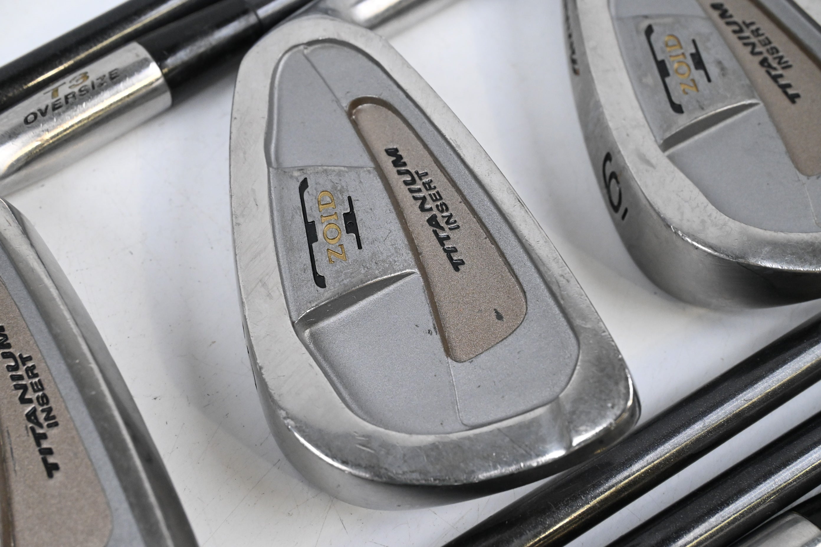 Mizuno T-Zoid T-3 Irons / 3-9i / Regular Flex Mizuno Turbo Gold Shafts