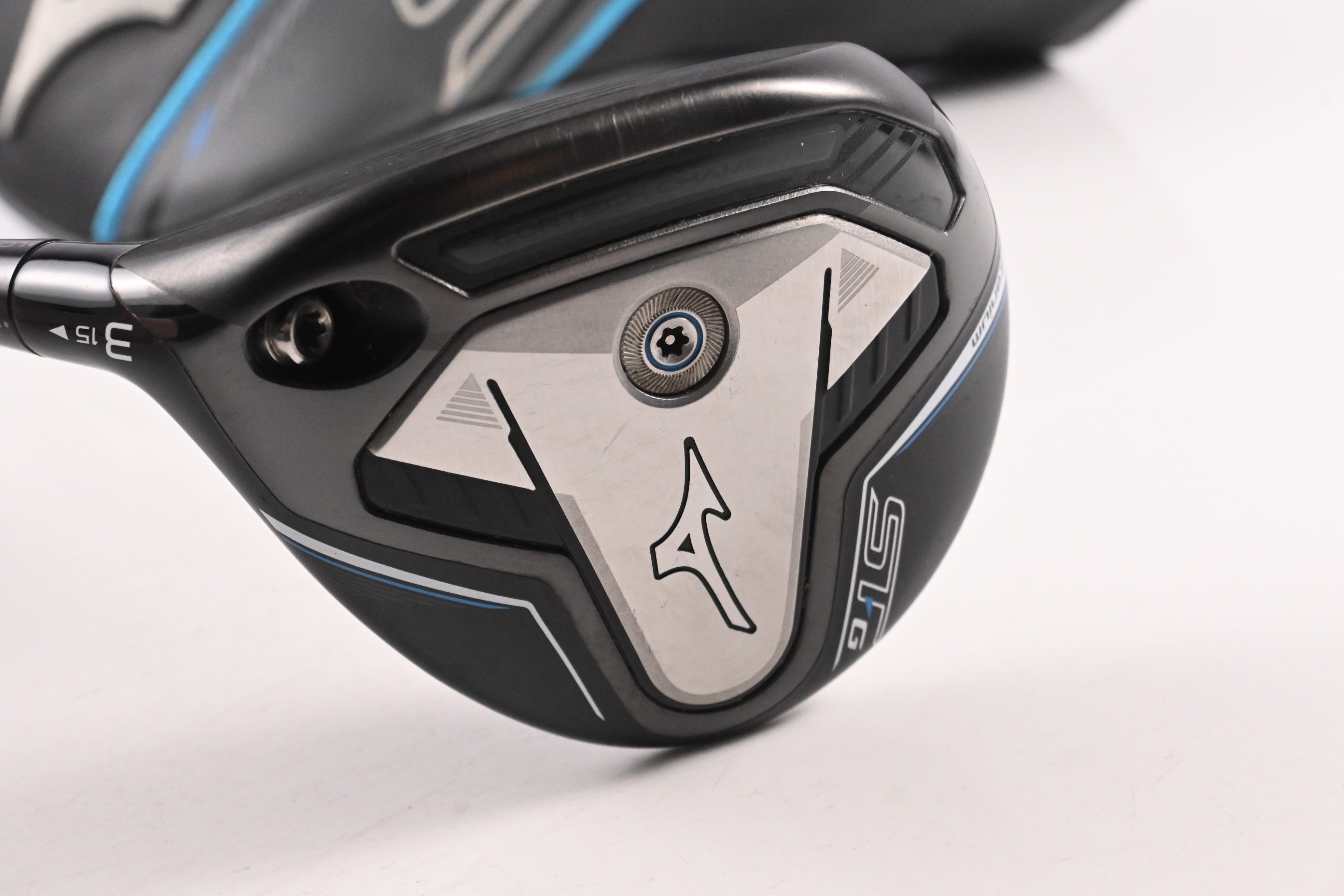 Left Hand Mizuno ST-G Titanium #3 Wood / 15 Degree / Stiff Flex Tensei AV RAW