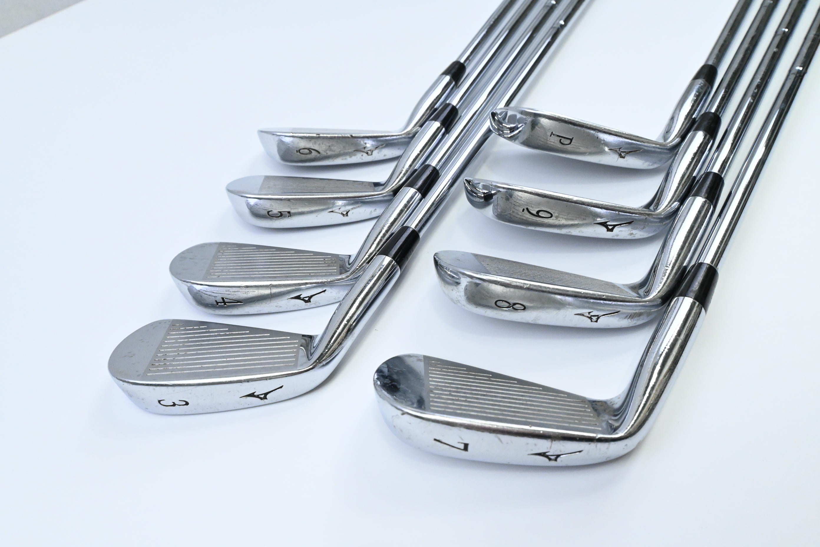 Mizuno MP-57 Irons / 3-PW / Stiff Flex Dynamic Gold S300 Shafts