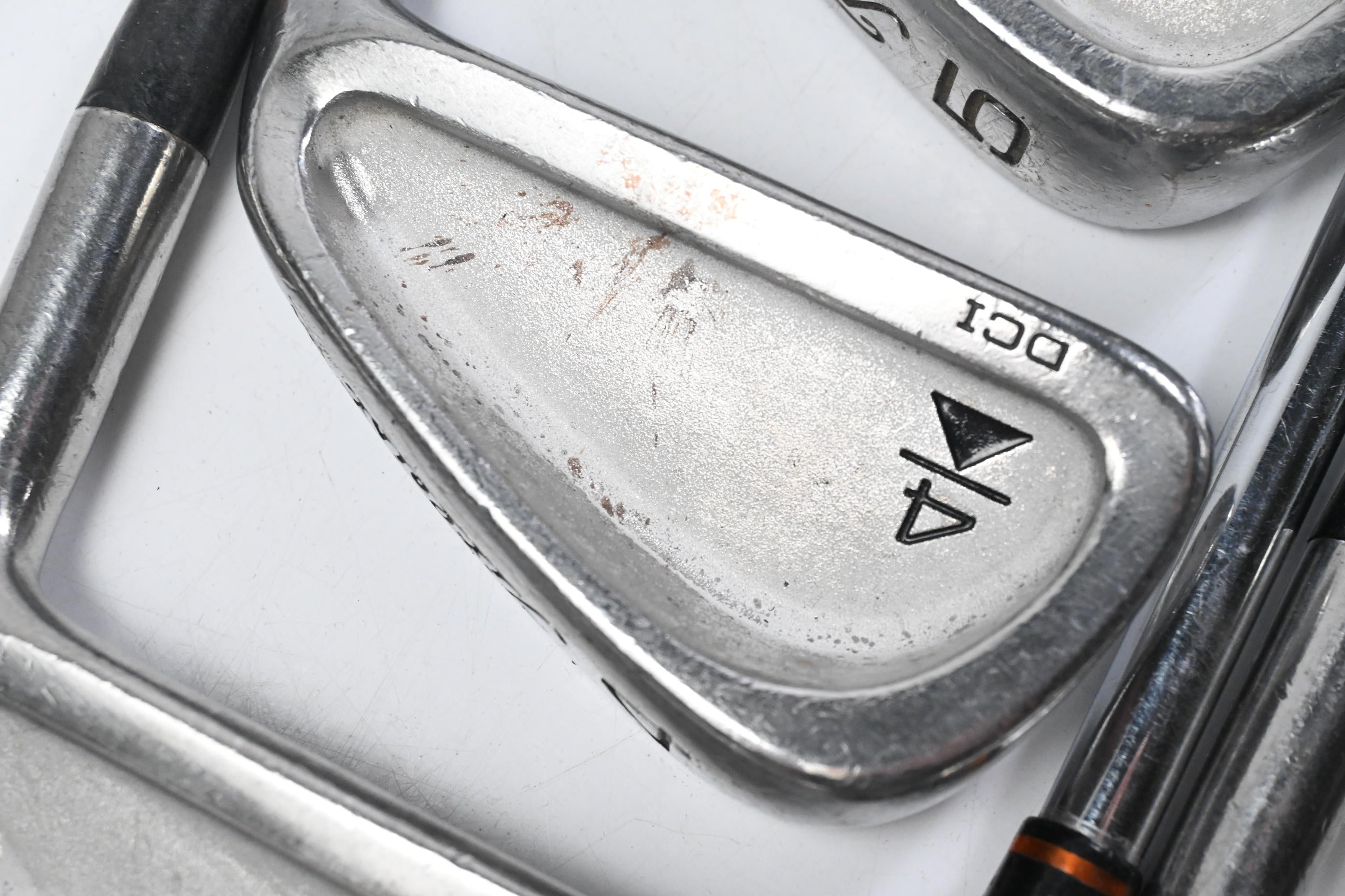 Titleist DCI Black Irons / 3-PW+SW / Regular Flex Titleist Tri Spec Steel Shafts