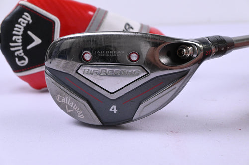 Callaway Big Bertha #4 Hybrid / 21 Degree / Regular Flex UST Recoil ESX 460