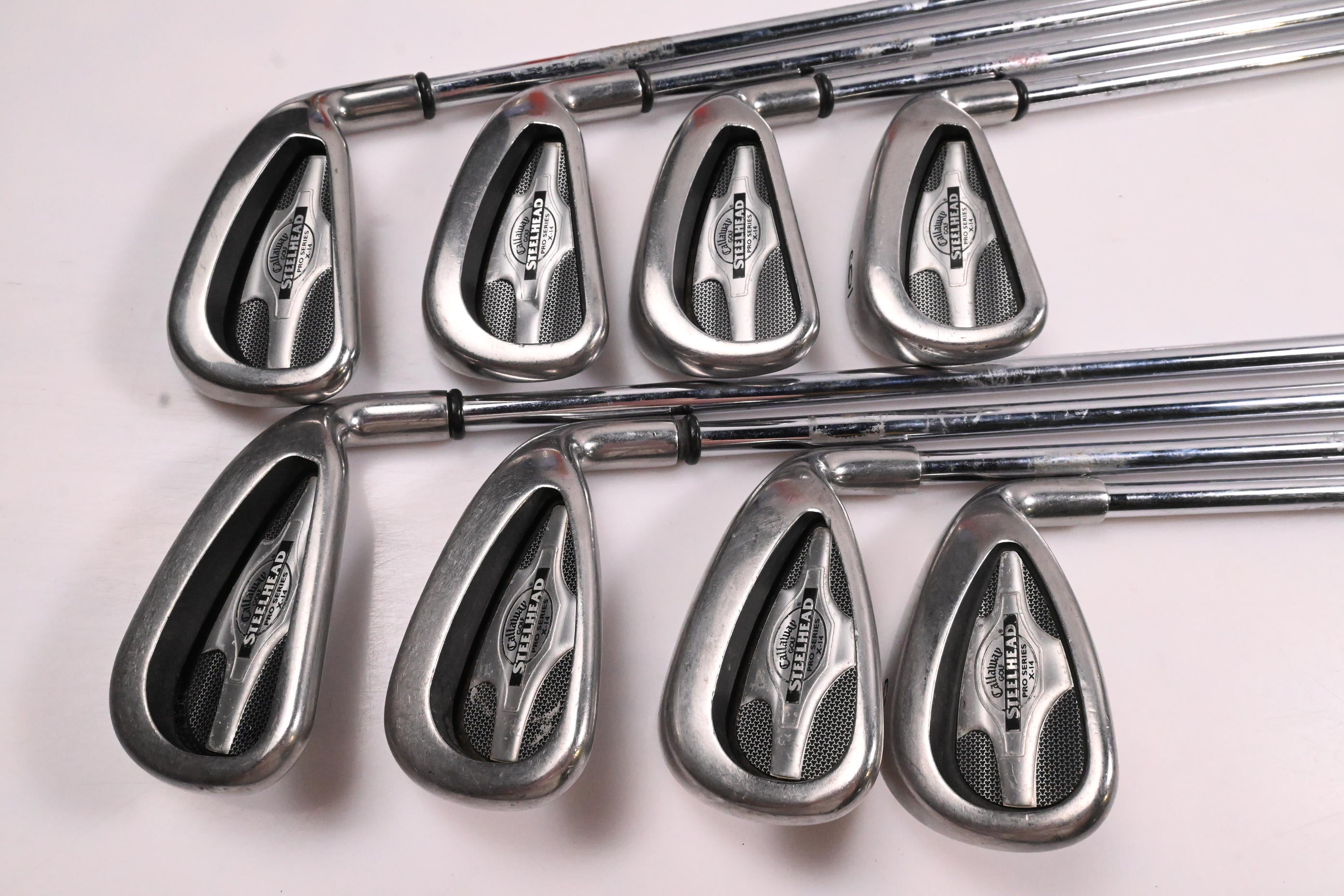 Callaway X-14 Pro Series Irons / 3-PW / Stiff Flex Callaway Shafts