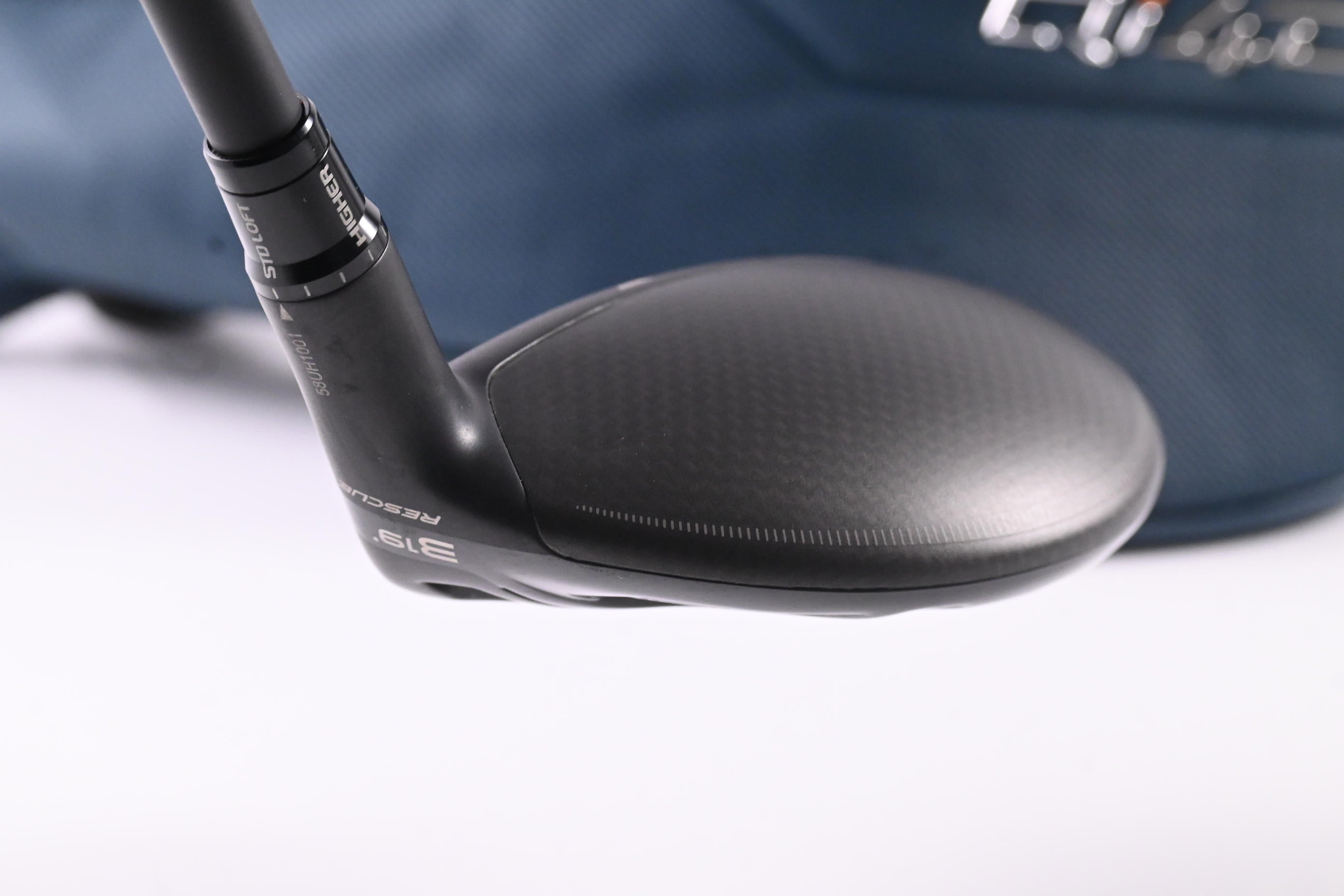 Taylormade Qi4D #3 Hybrid / 19 Degree / Stiff Flex KBS Reax 75 Shaft