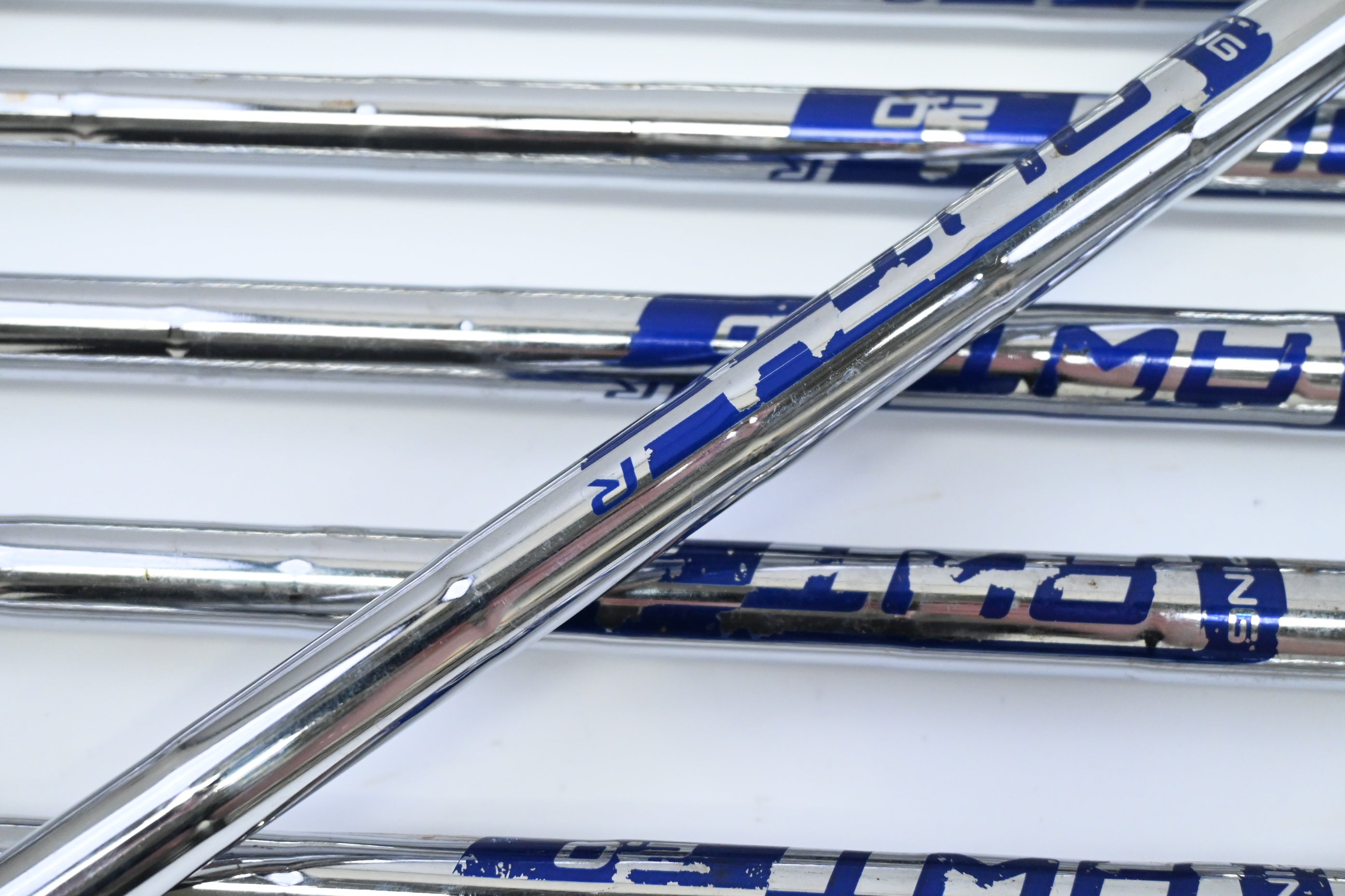 Left Hand Ping G Series Irons / 5-PW+SW / Yellow Dot / Regular Flex Ping AWT 2.0
