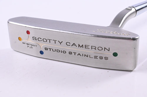 Scotty Cameron Studio Stainless Newport 2.5 Putter / 34 Inch