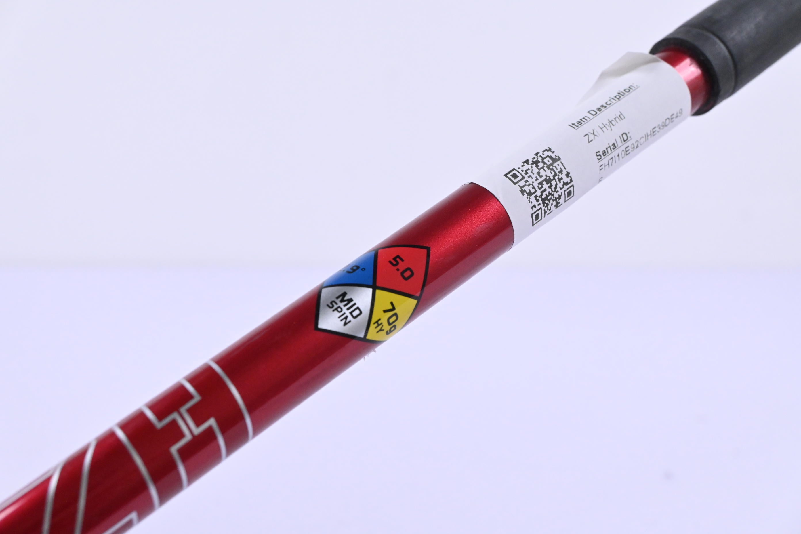 Srixon ZXi #4 Hybrid / 22 Degree / Senior Flex HZRDUS Smoke Red RDX 70 Shaft
