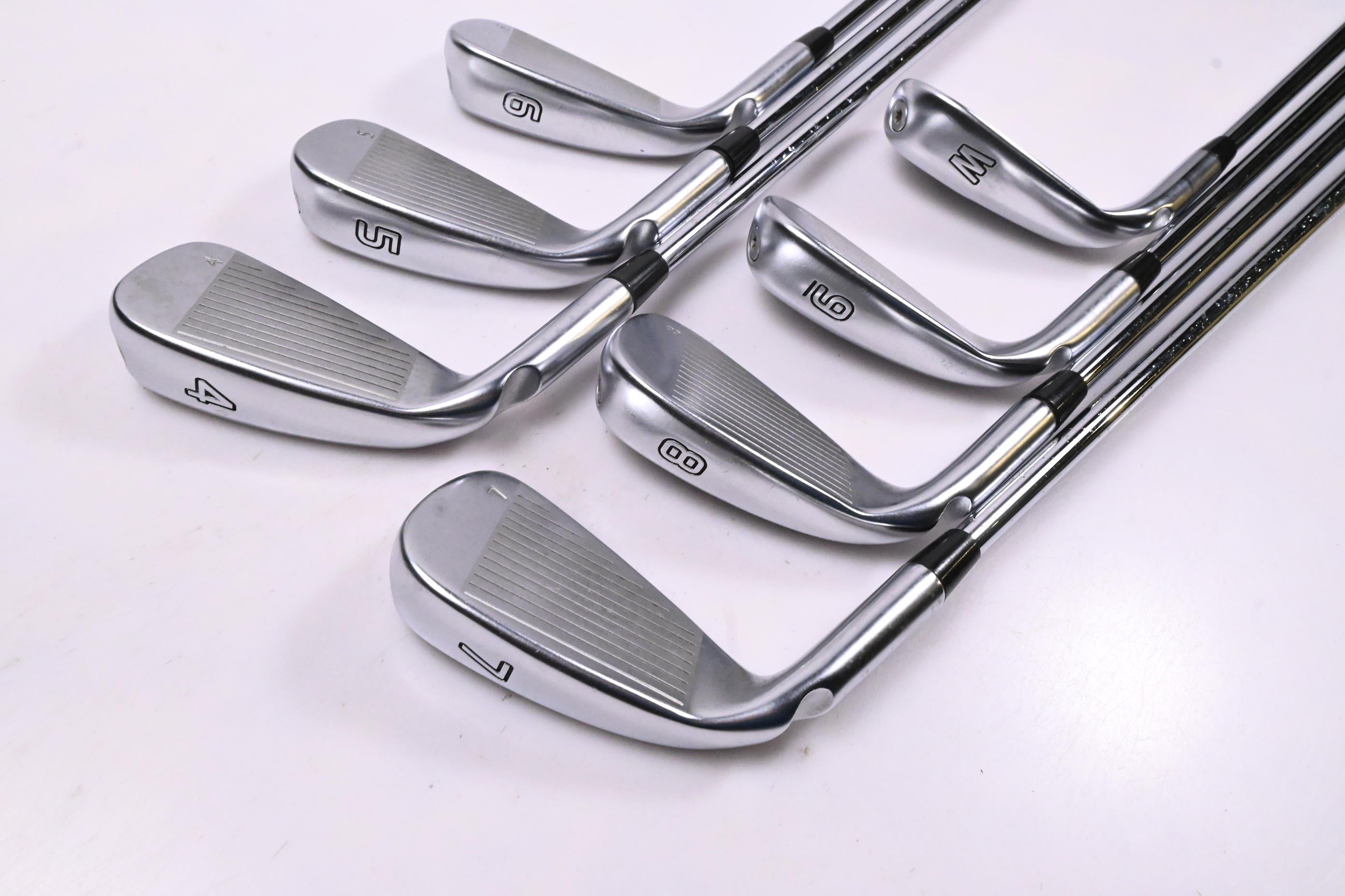 Ping G410 Irons / 4-PW / Green Dot / Stiff Flex Project X LZ 120 Shafts