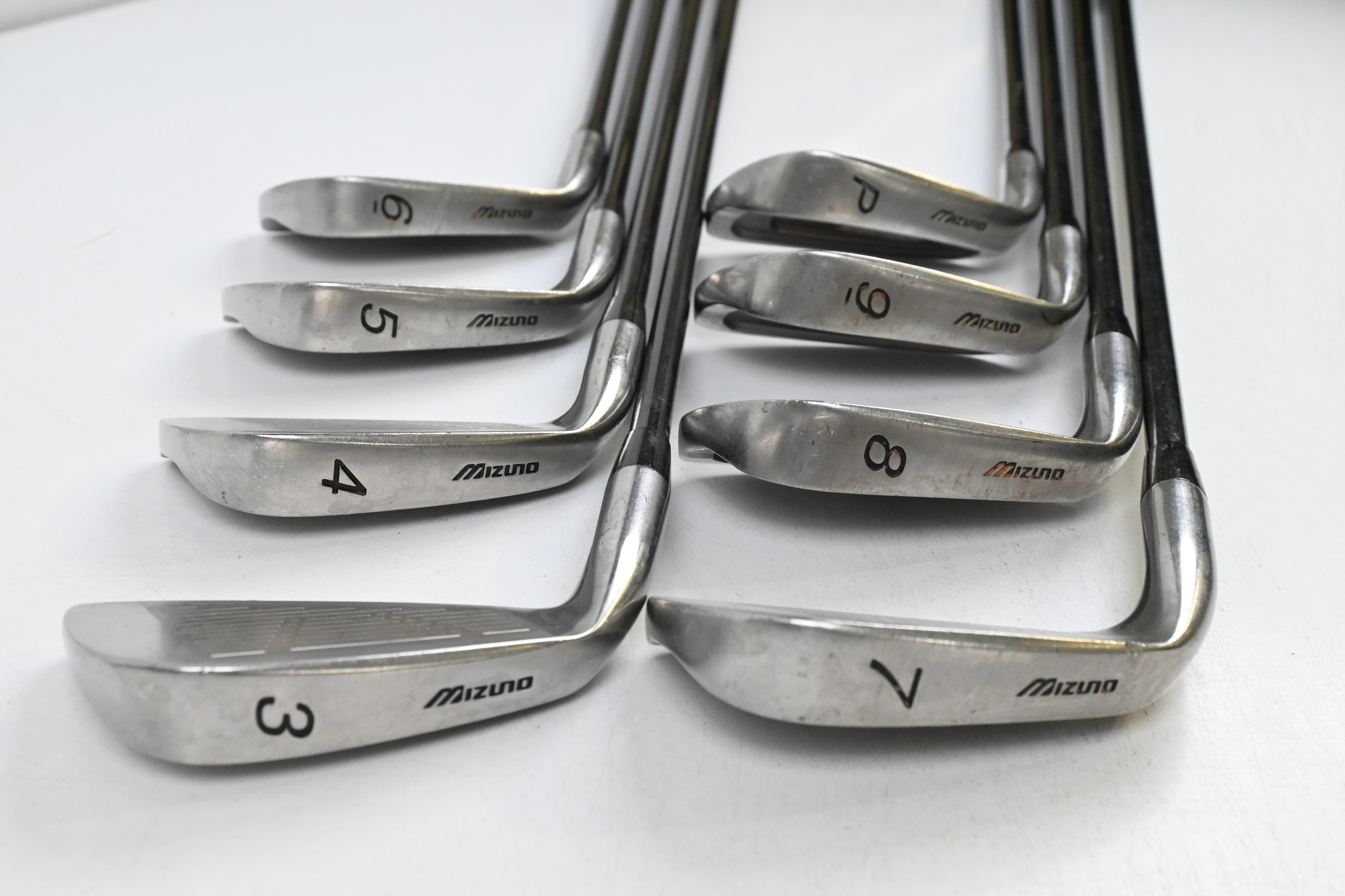 Mizuno T-Zoid T-3 Irons / 3-9i / Regular Flex Mizuno Turbo Gold Shafts