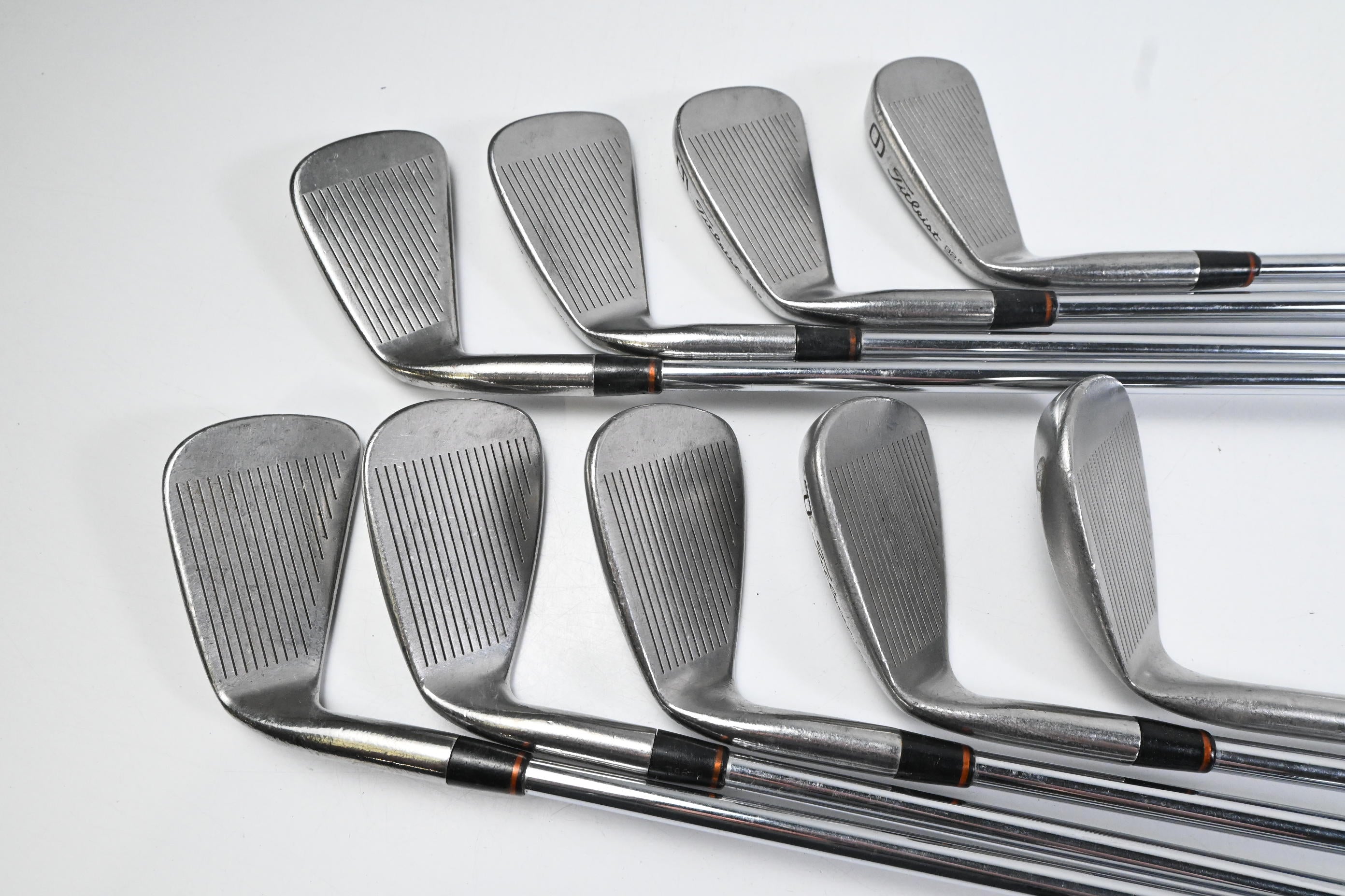 Titleist DCI Black Irons / 3-PW+SW / Regular Flex Titleist Tri Spec Steel Shafts