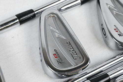 Titleist ZB Forged Irons / 4-PW / Regular+ Flex Rifle FCM Shafts