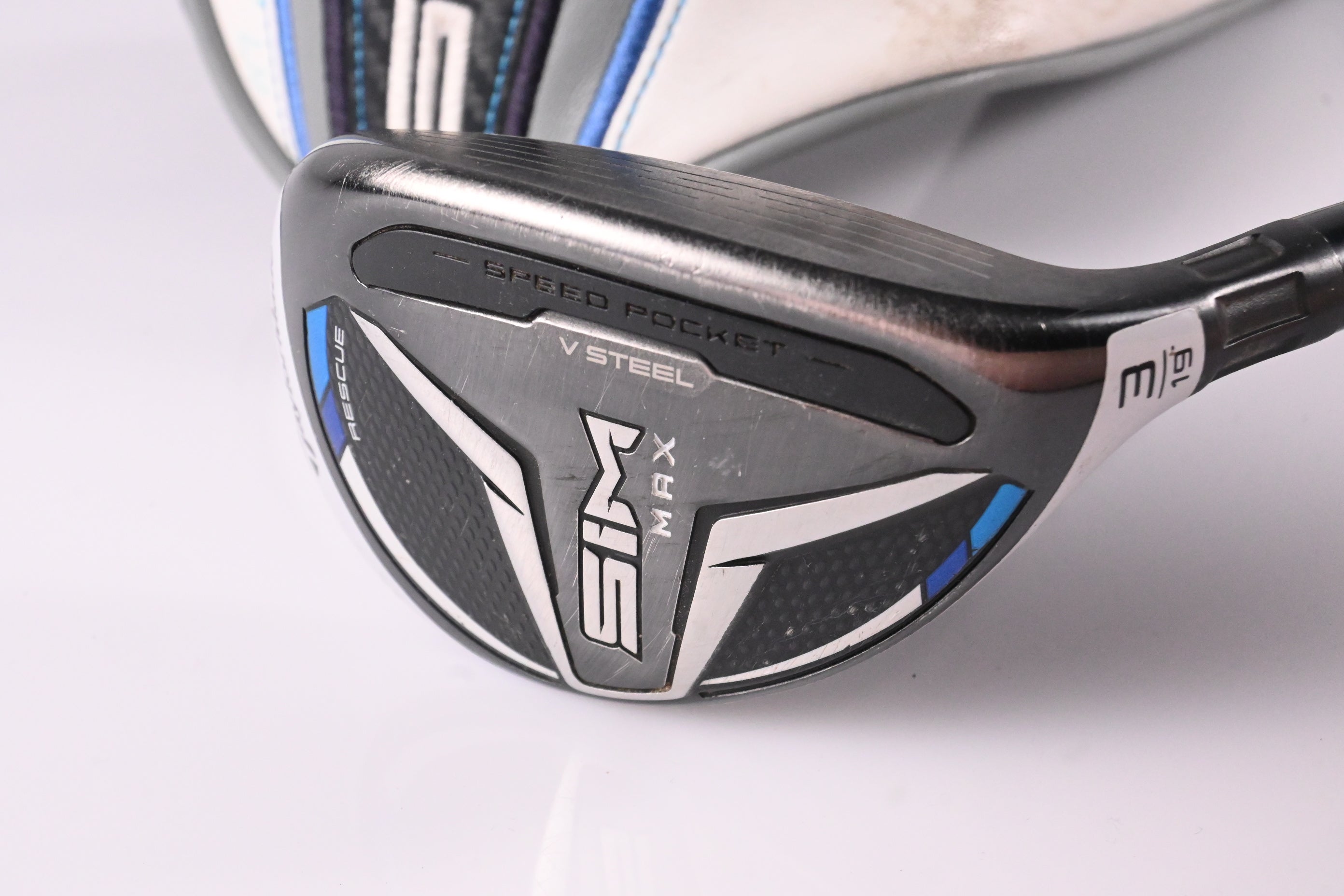 Taylormade SIM Max #3 Hybrid / 19 Degree / Regular Flex Fujikura Ventus Blue 6