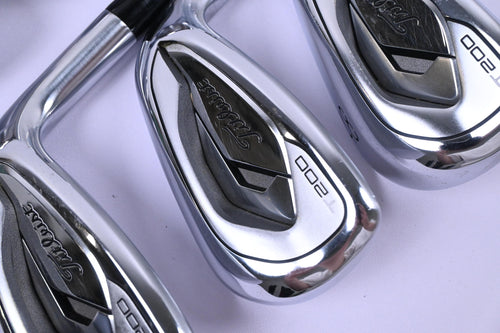 Titleist T200 2019 Irons / 6-PW+GW / Regular Flex AMT White R300 Shafts