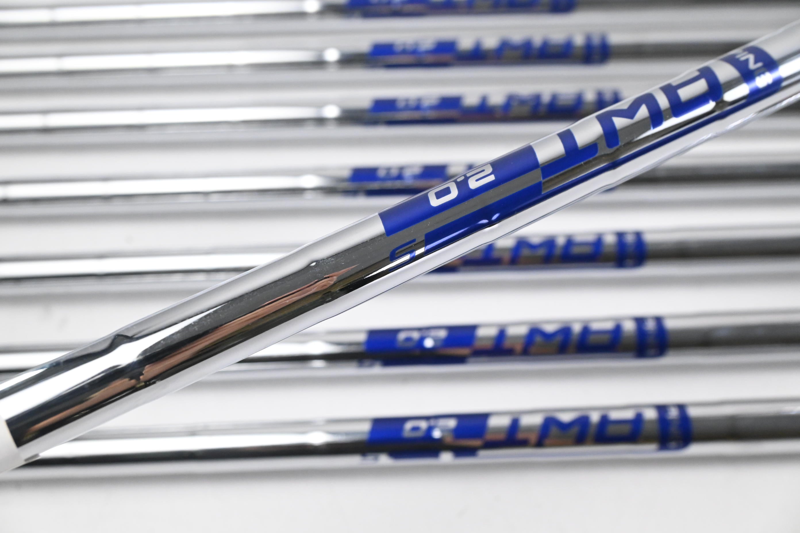 Ping G430 Irons / 5-PW+UW+GW / Black Dot / Stiff Flex Ping AWT 2.0 Shafts