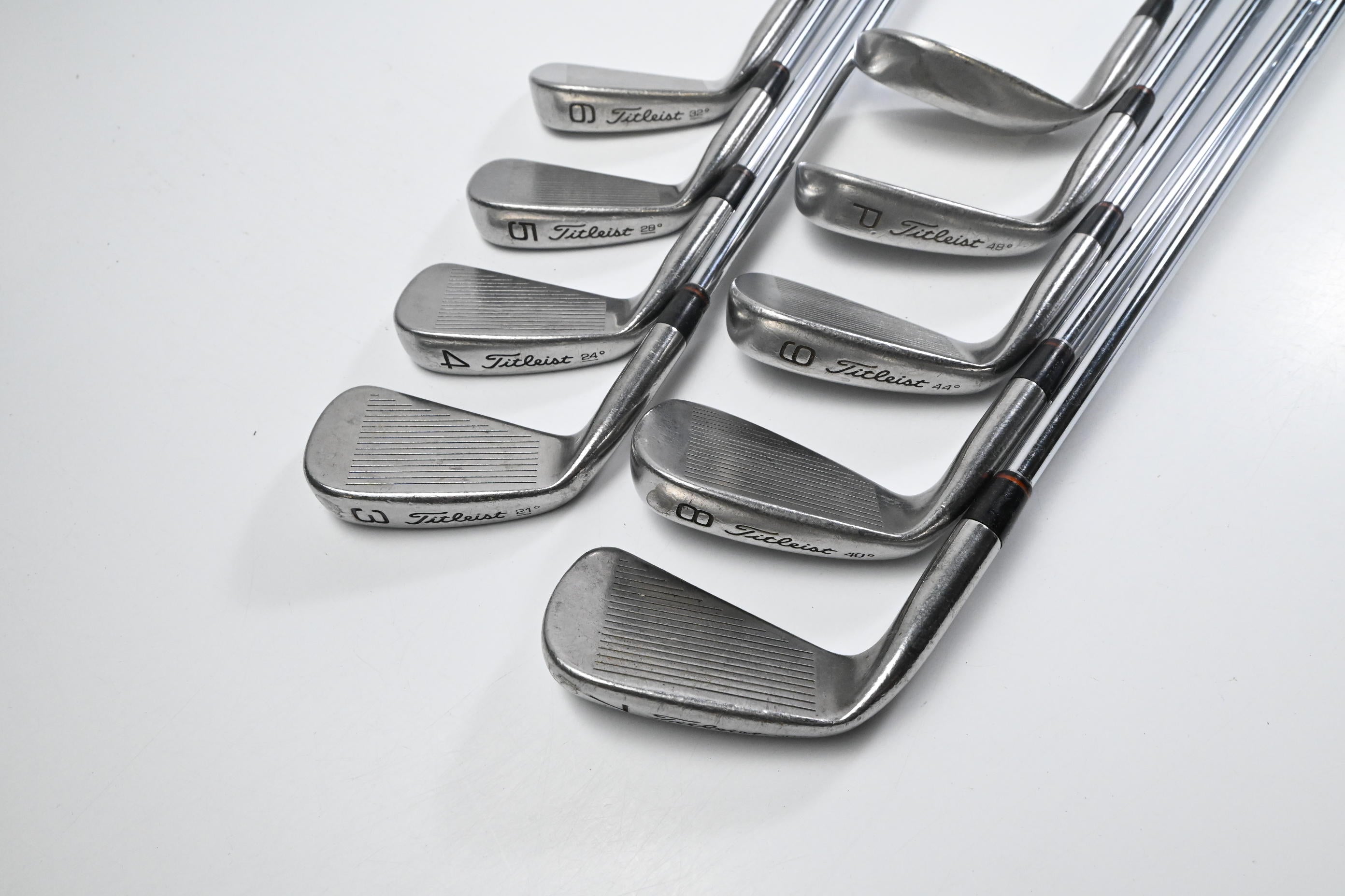Titleist DCI Black Irons / 3-PW+SW / Regular Flex Titleist Tri Spec Steel Shafts