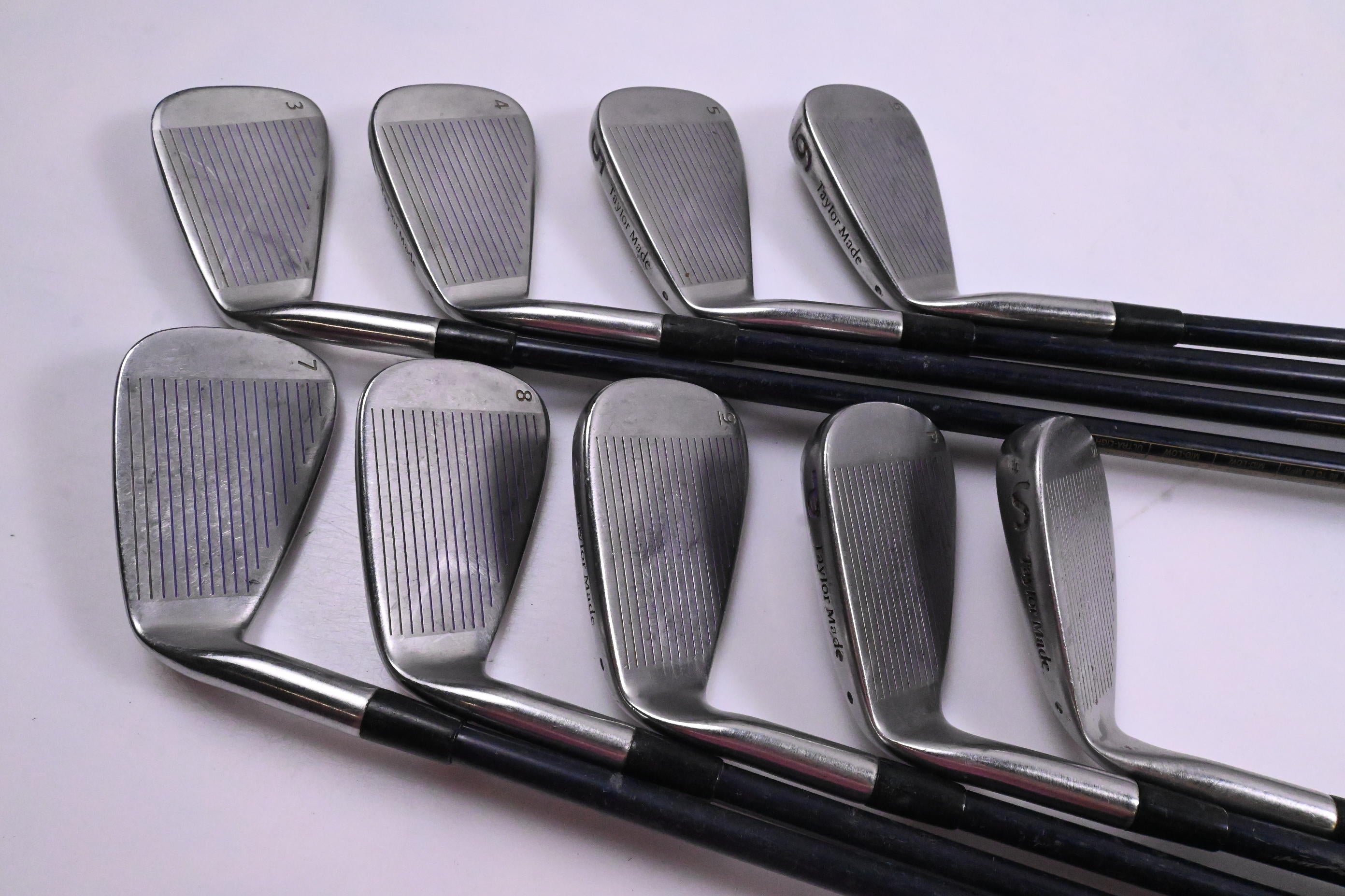 Ladies Taylormade Burner Midsize Irons / 3-PW+SW / Ladies Flex Twist Plus