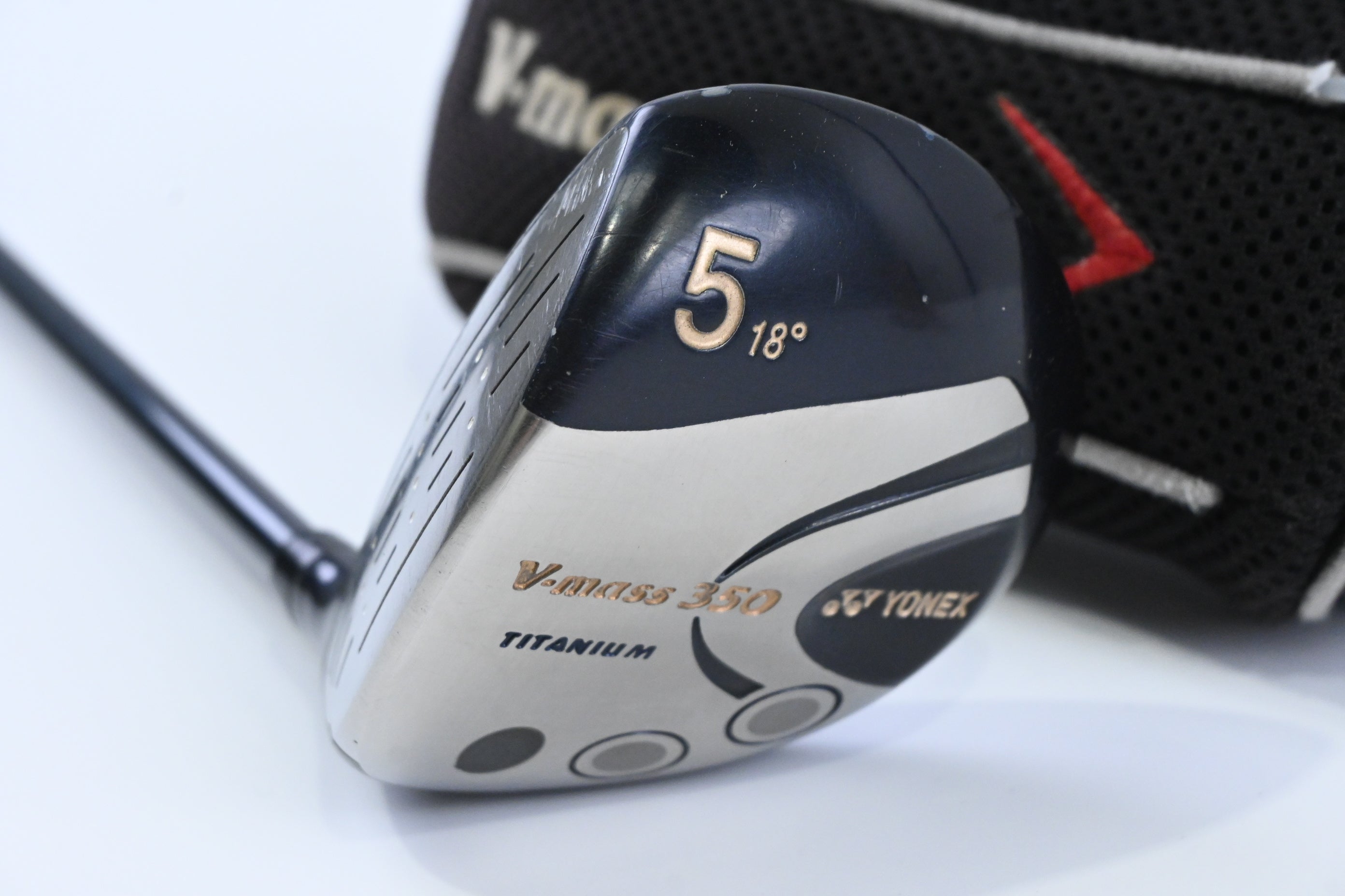 Left Hand Yonex V-Mass 350 #5 Wood / 18 Degree / Regular Flex Yonex Ultimum Ti 7