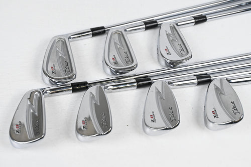 Titleist ZB Forged Irons / 4-PW / Regular+ Flex Rifle FCM Shafts