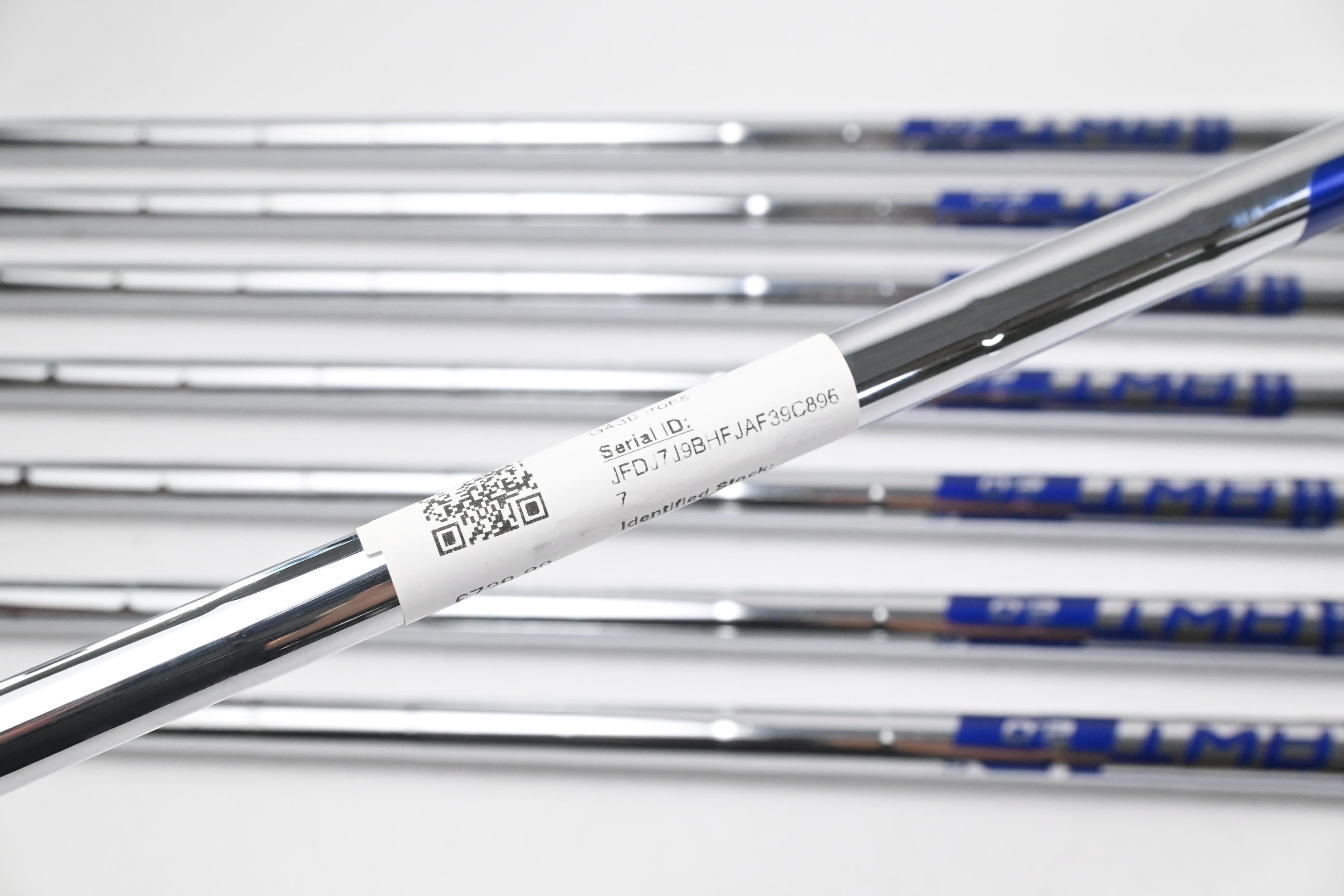 Ping G430 Irons / 5-PW+UW+GW / Black Dot / Stiff Flex Ping AWT 2.0 Shafts