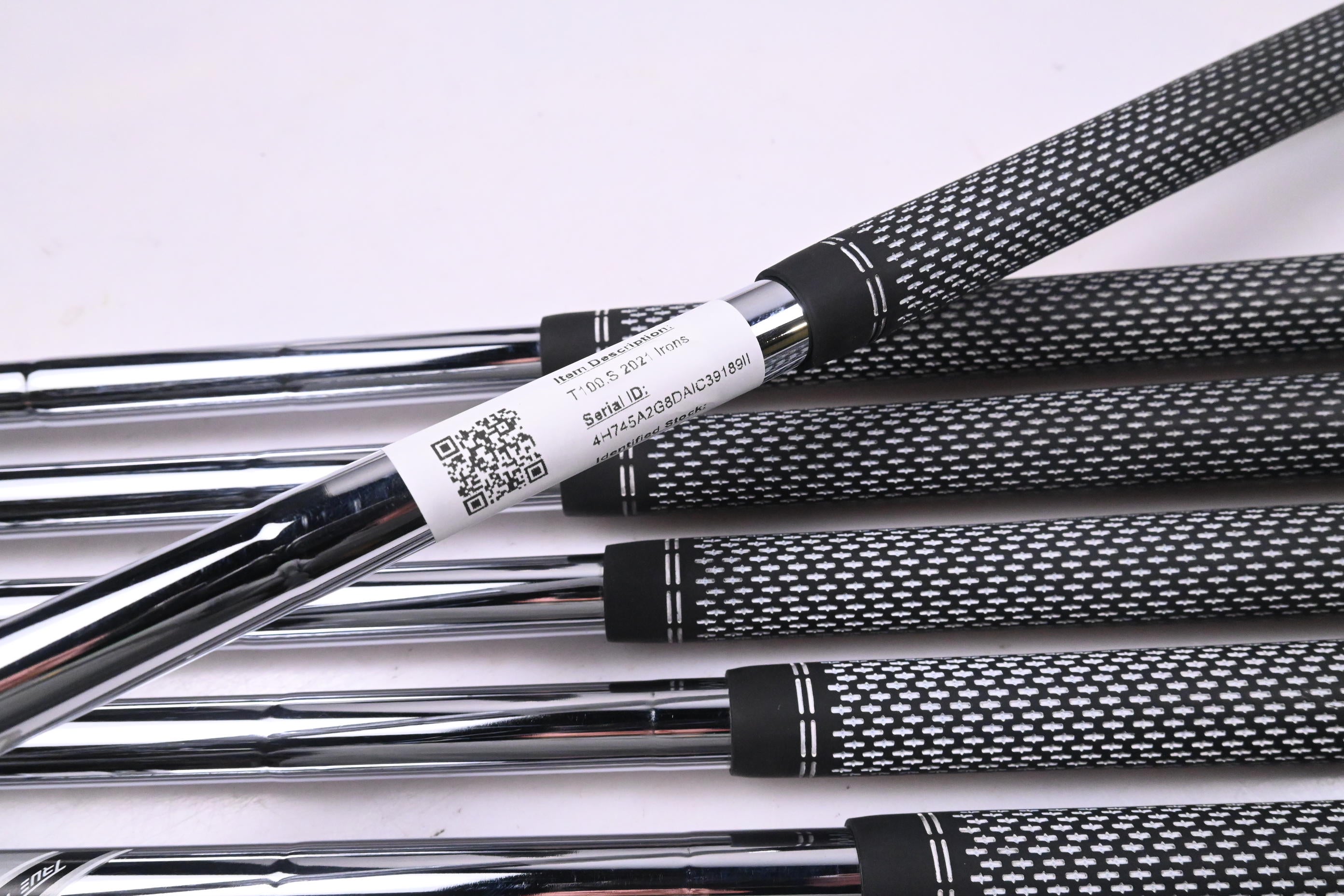 Titleist T100.S 2021 Irons / 4-PW / Stiff Flex AMT Black S300 Shafts