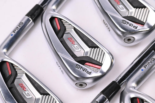 Ping G410 Irons / 4-PW+SW / Blue Dot / Stiff Flex N.S.Pro Modus³ Tour 105