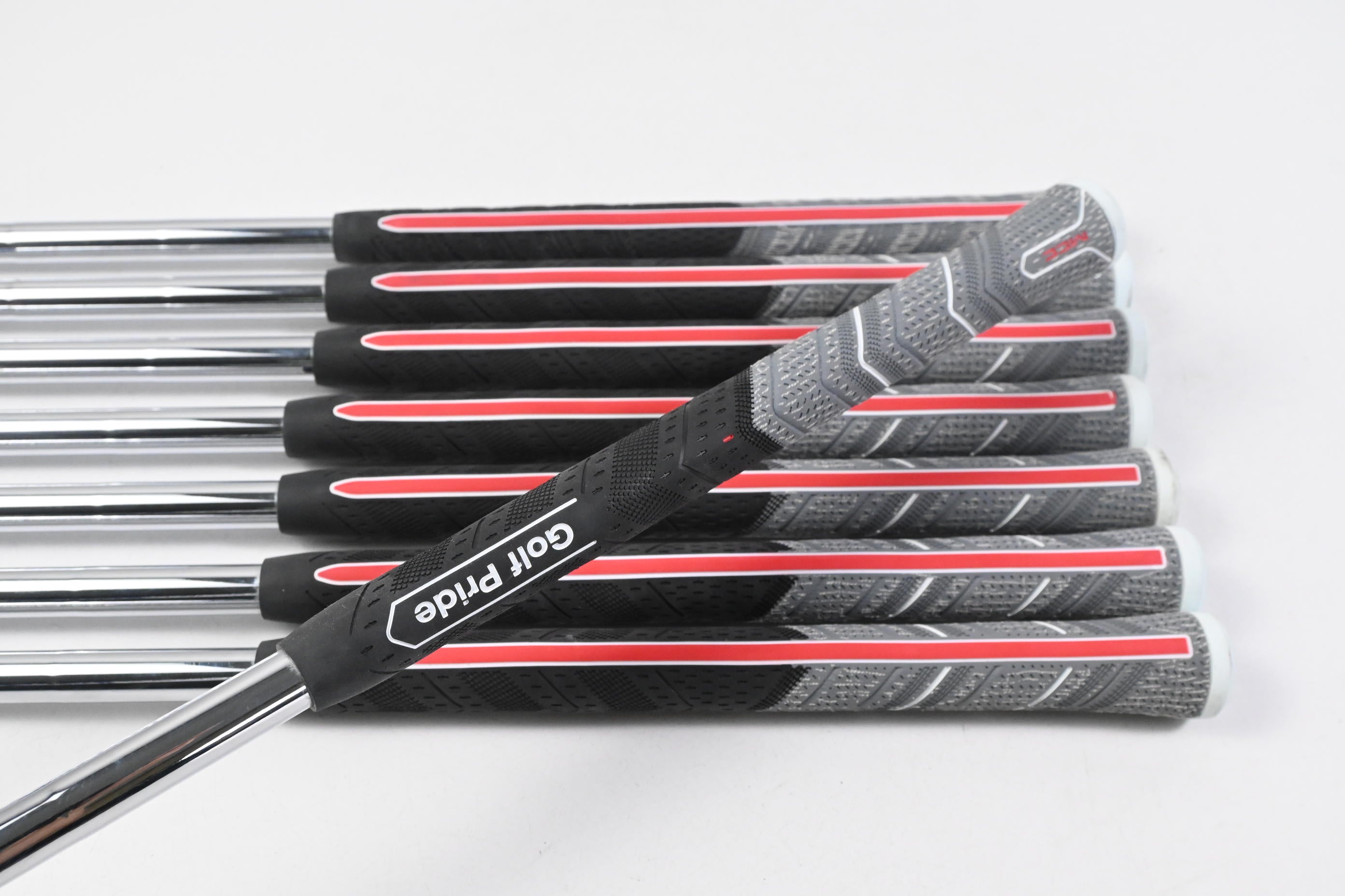 Ping G430 Irons / 5-PW+UW+GW / Black Dot / Stiff Flex Ping AWT 2.0 Shafts