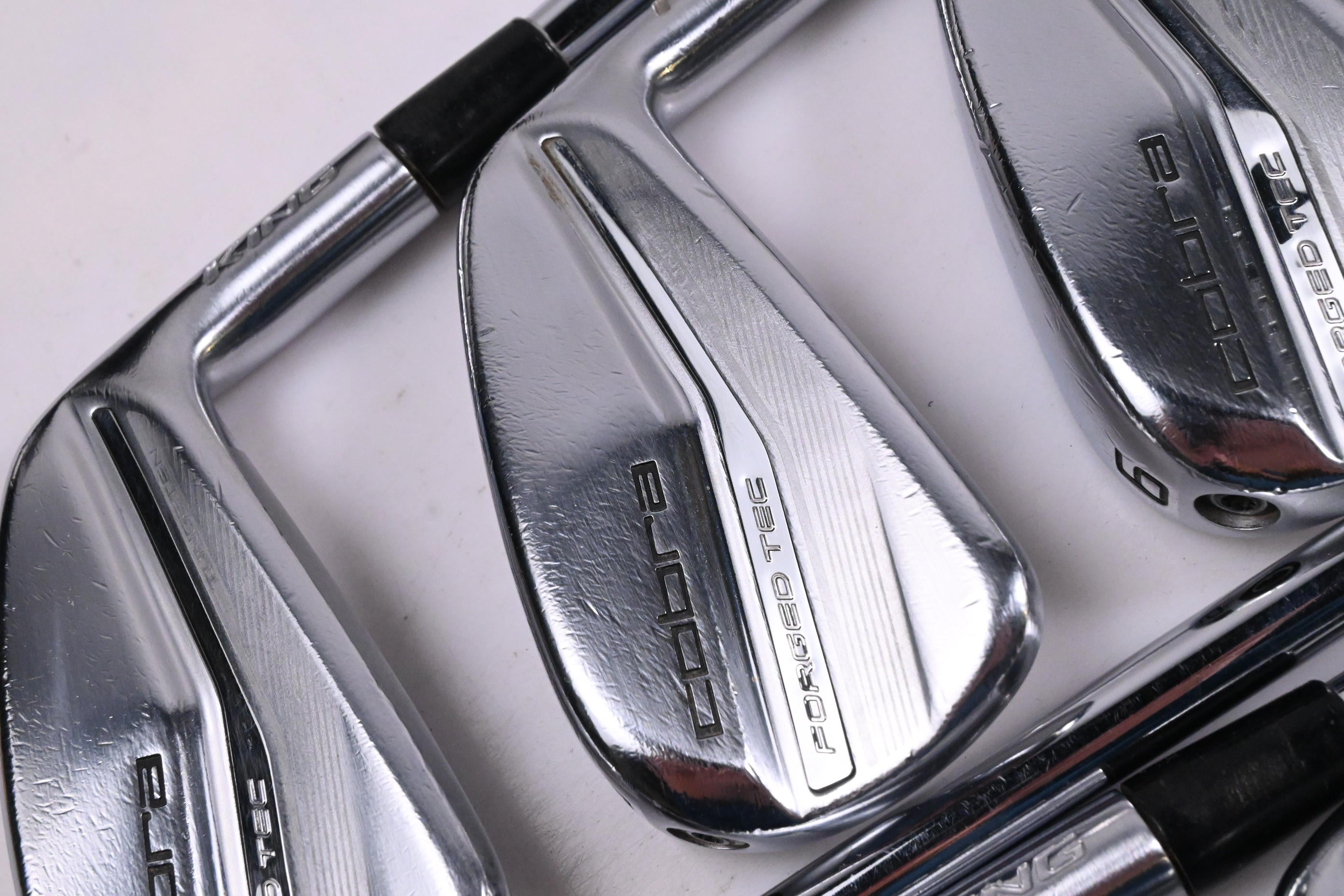Cobra Forged Tec 2022 Irons / 4-PW / Stiff Flex KBS $-Taper Lite 100 Shafts