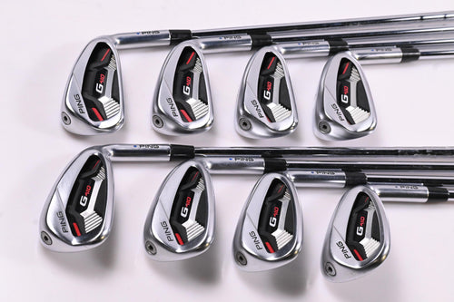 Ping G410 Irons / 4-PW+SW / Blue Dot / Stiff Flex N.S.Pro Modus³ Tour 105