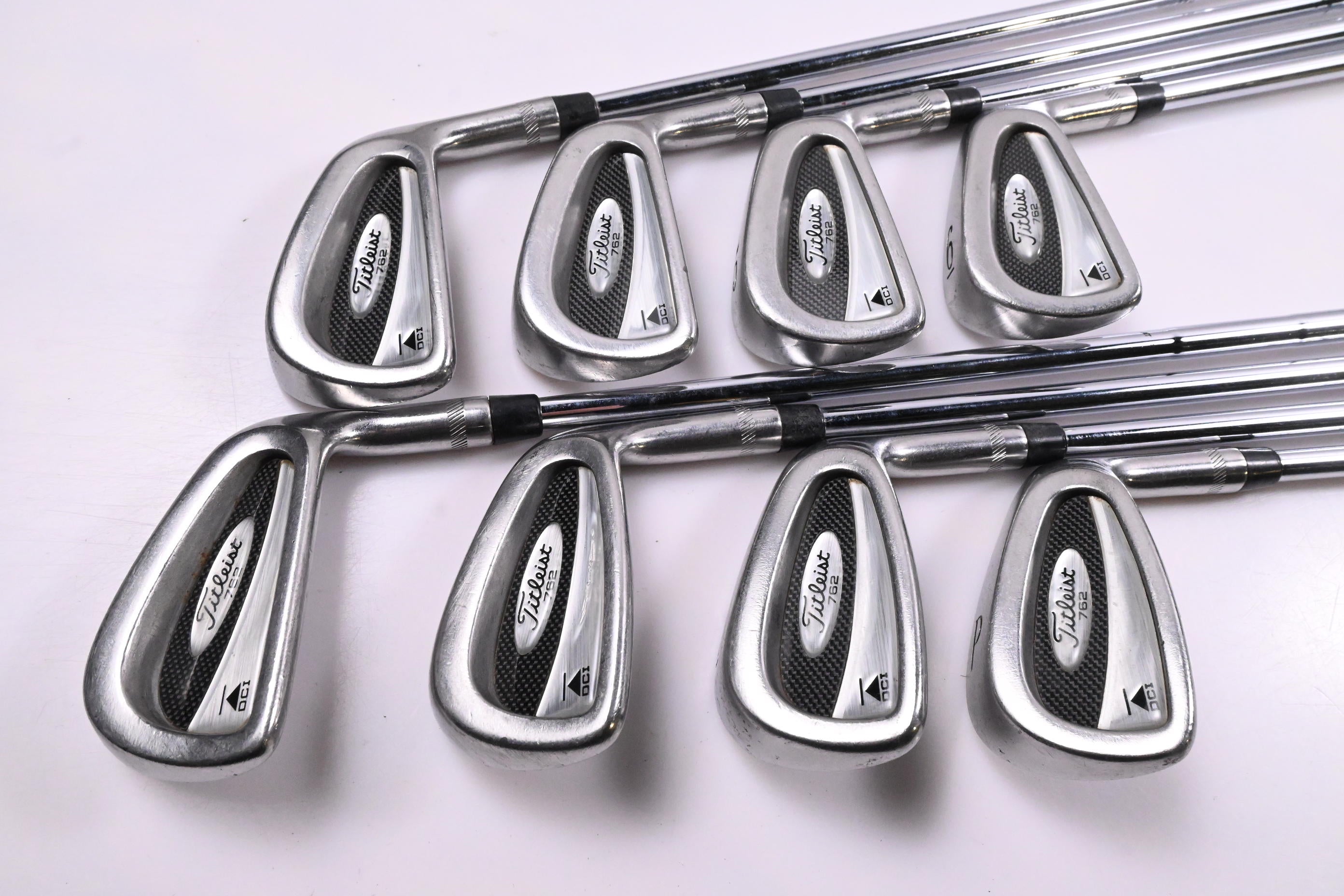 Titleist DCI 762 Irons / 3-PW / Stiff Flex Dynamic Gold S300 Shafts