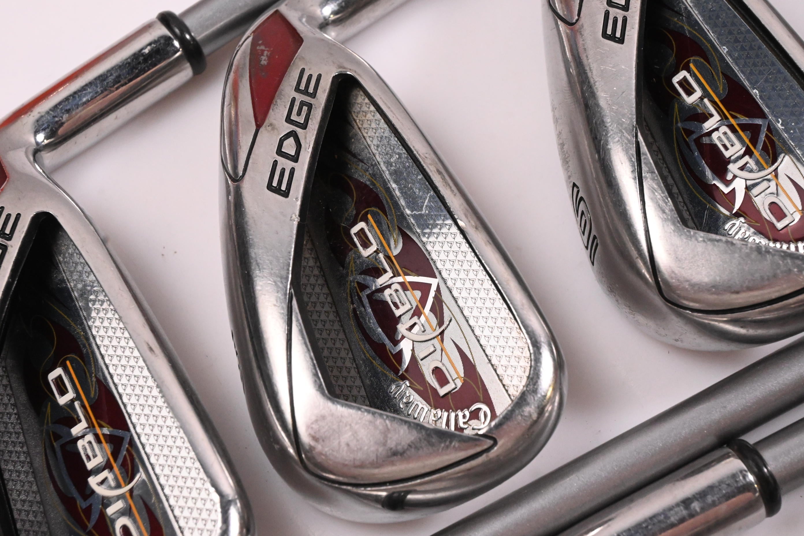 Ladies Callaway Diablo Edge Irons / 4-PW+SW / Ladies Flex Callaway 55 Shafts