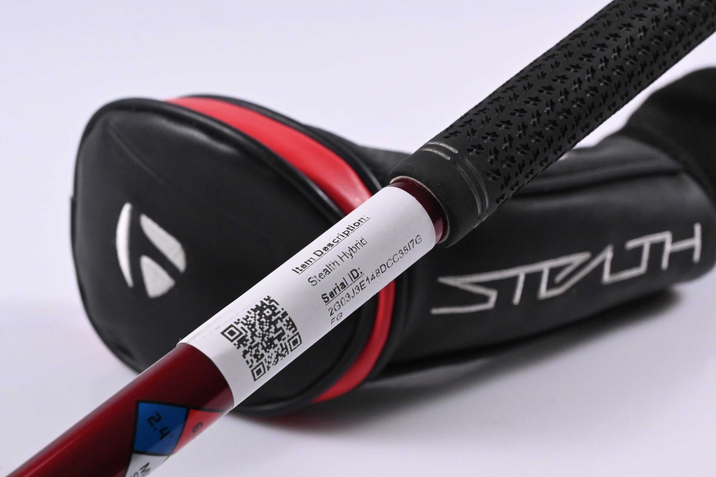 Taylormade Stealth Plus #3 Hybrid / 19.5 Degree / Stiff Flex HZRDUS Smoke Red 80