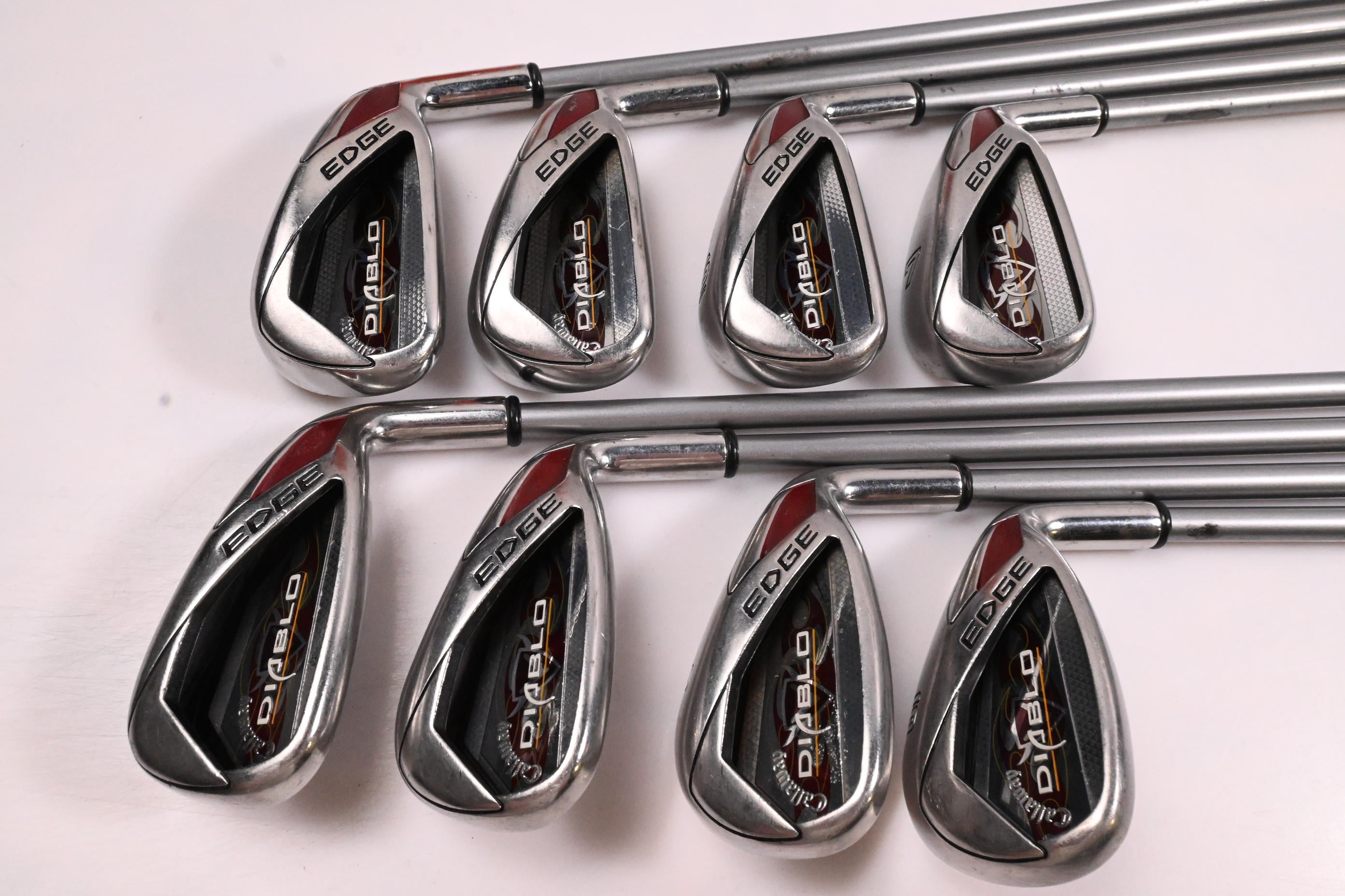Ladies Callaway Diablo Edge Irons / 4-PW+SW / Ladies Flex Callaway 55 Shafts