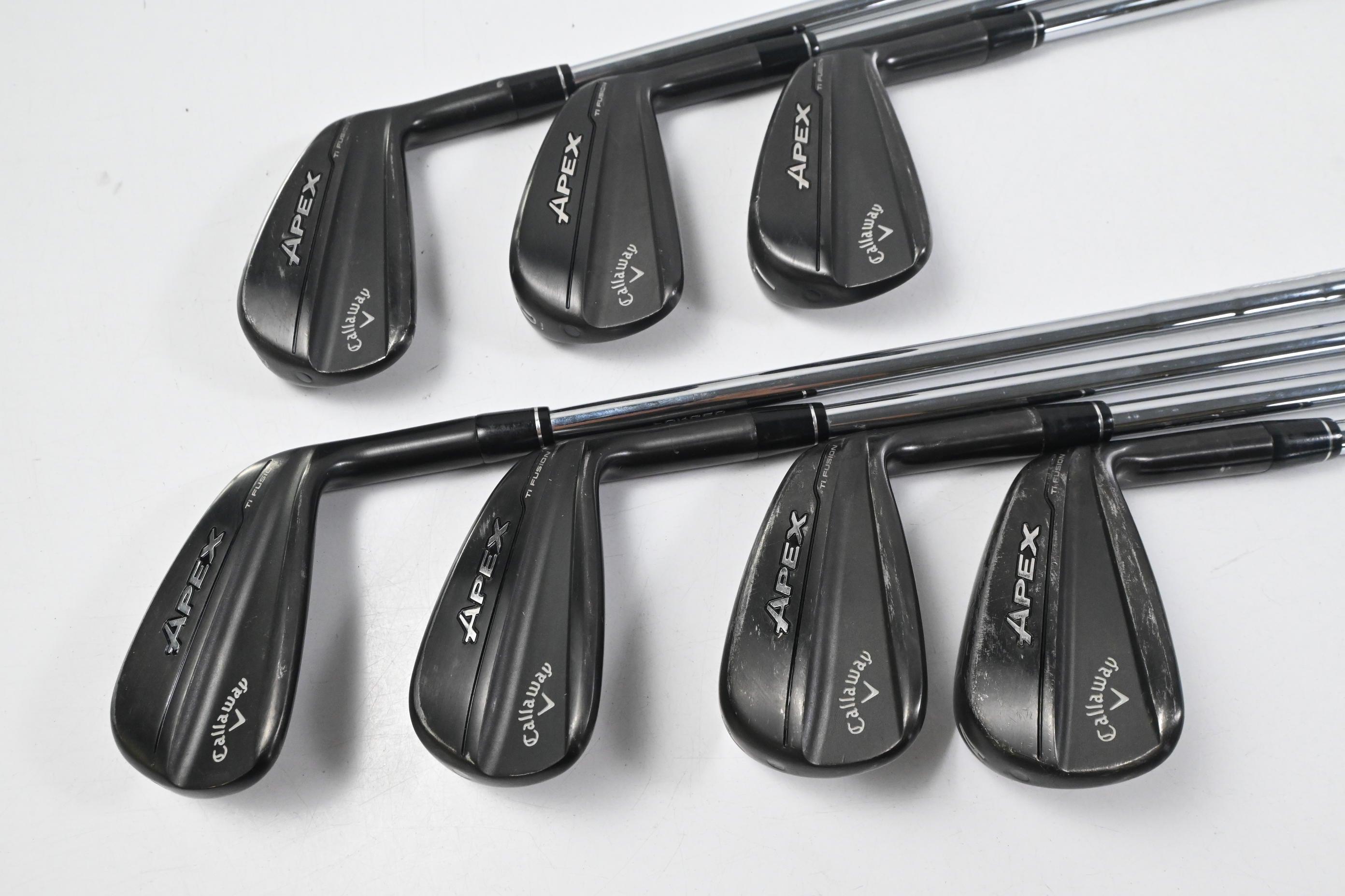 Callaway Apex Ti Fusion Irons / 5-PW+GW / Stiff Flex N.S.Pro Modus3 Tour 105