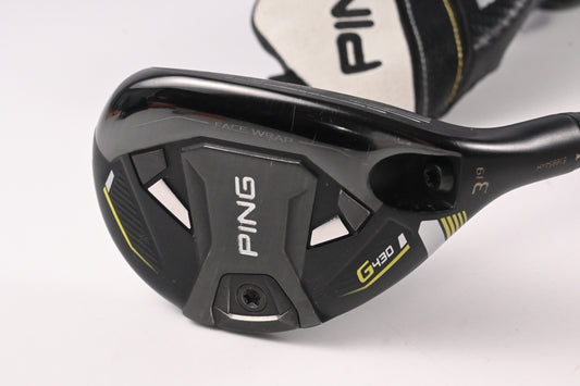 Ping G430 #3 Hybrid / 19 Degree / Regular Flex Ping Alta CB Black 70 Shaft