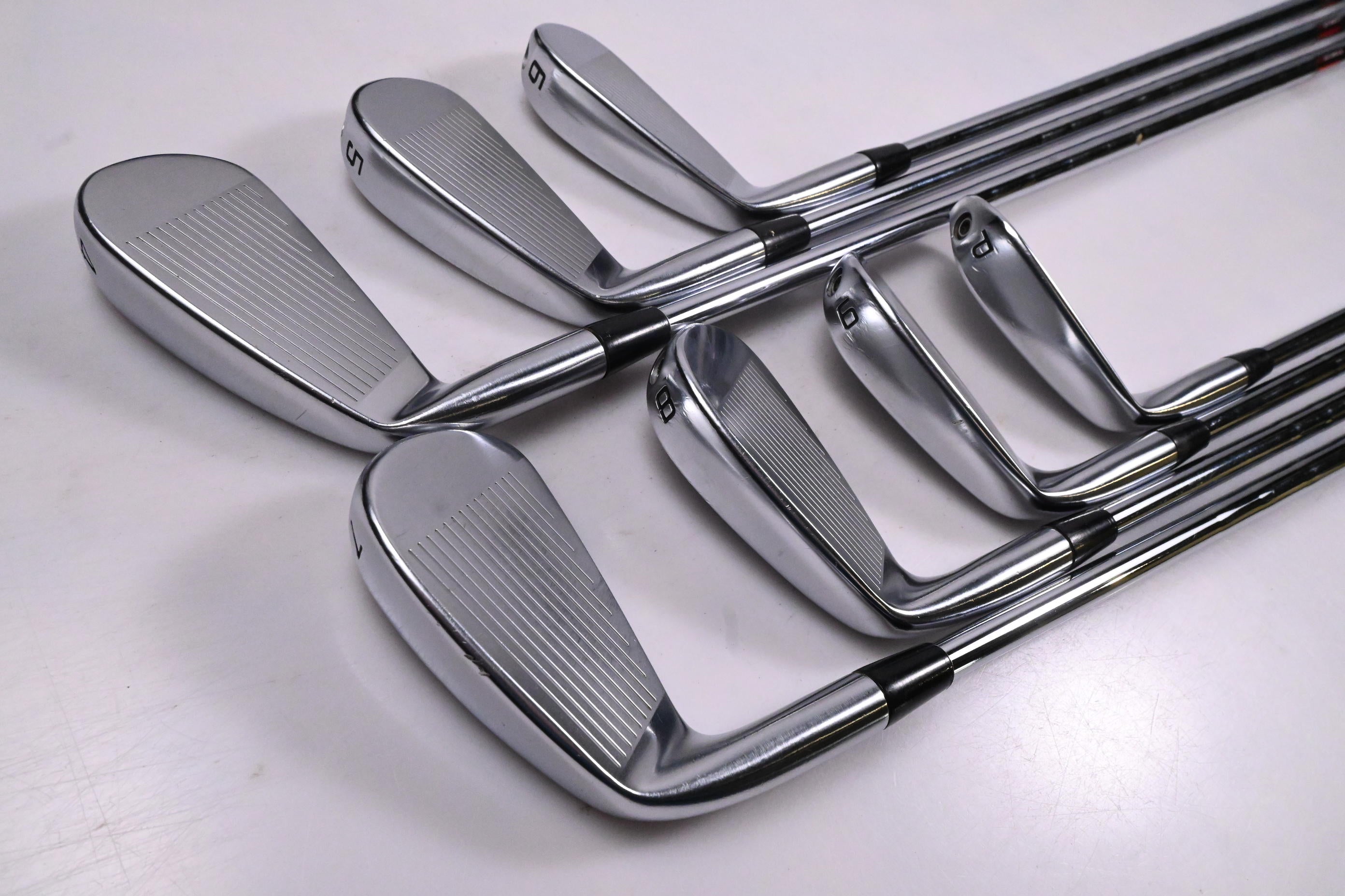 Cobra Forged Tec 2022 Irons / 4-PW / Stiff Flex KBS $-Taper Lite 100 Shafts