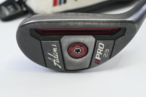 Adams Pro #4 Hybrid / 23 Degree / Regular Flex Aldila Tour Red 75